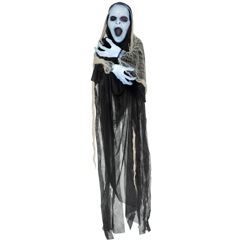 Outsunny 60" Outdoor Halloween  Hanging Ghost