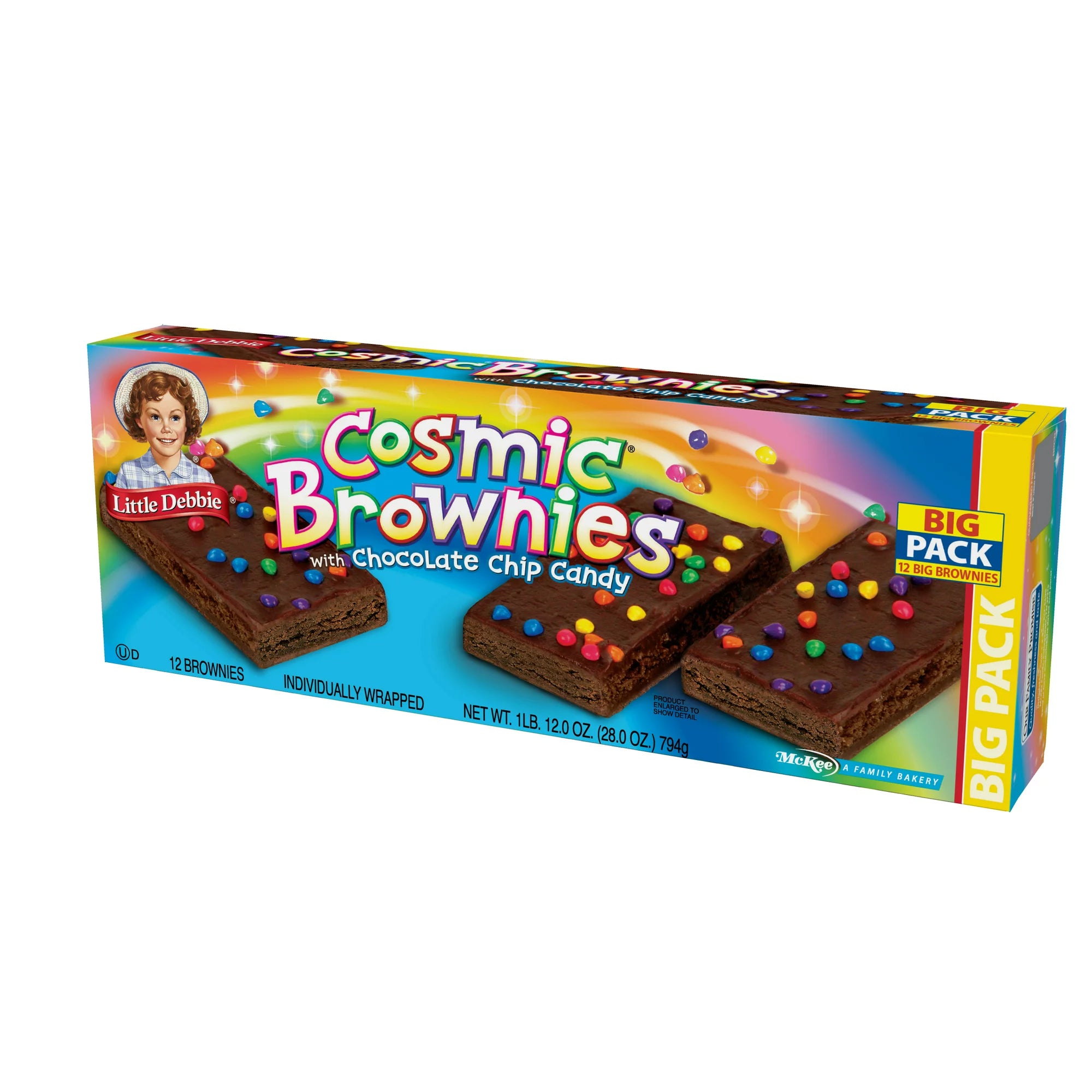 Little Debbie  Cosmic Brownies with Chocolate Chip