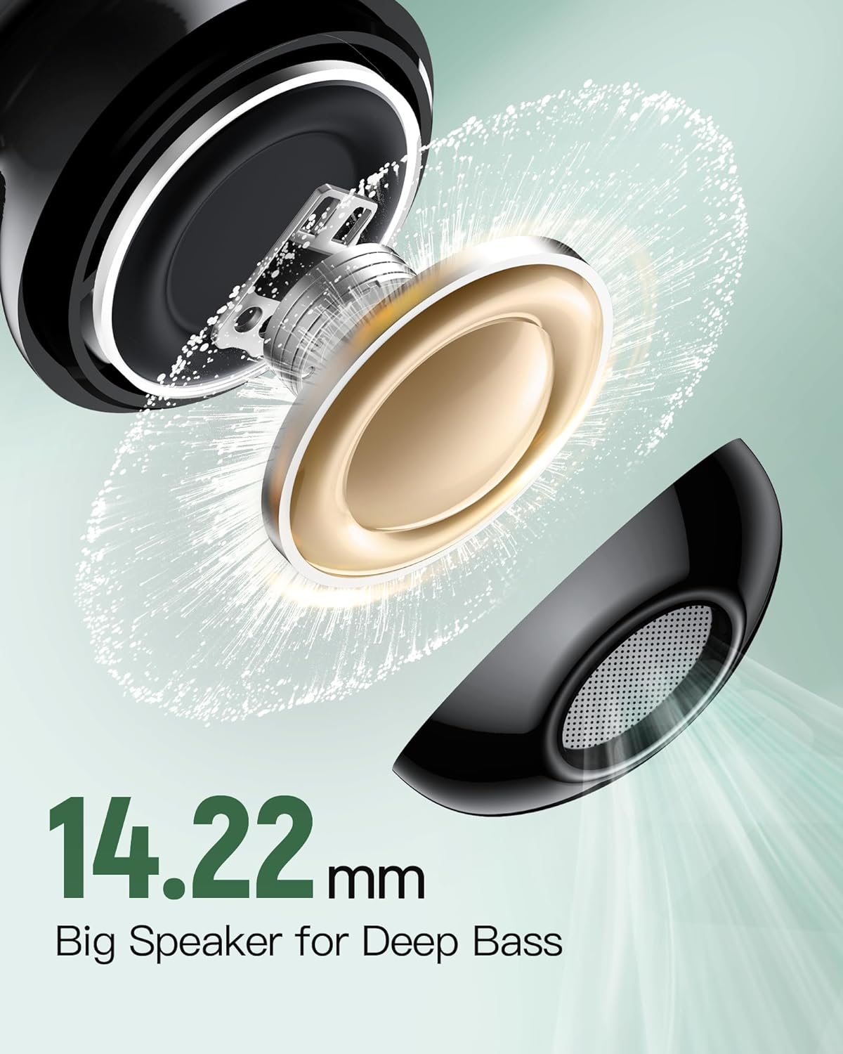 CAPOXO Wireless Earbuds with 78H Playtime