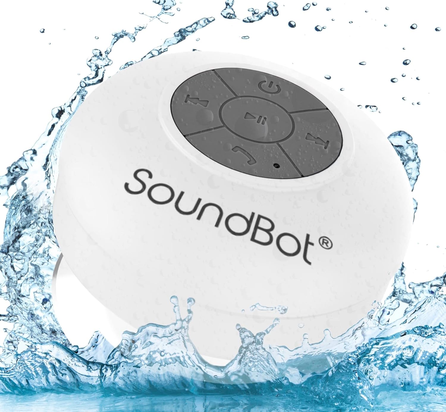 SoundBot® SB510 HD Water Resistant Bluetooth Shower Speaker 