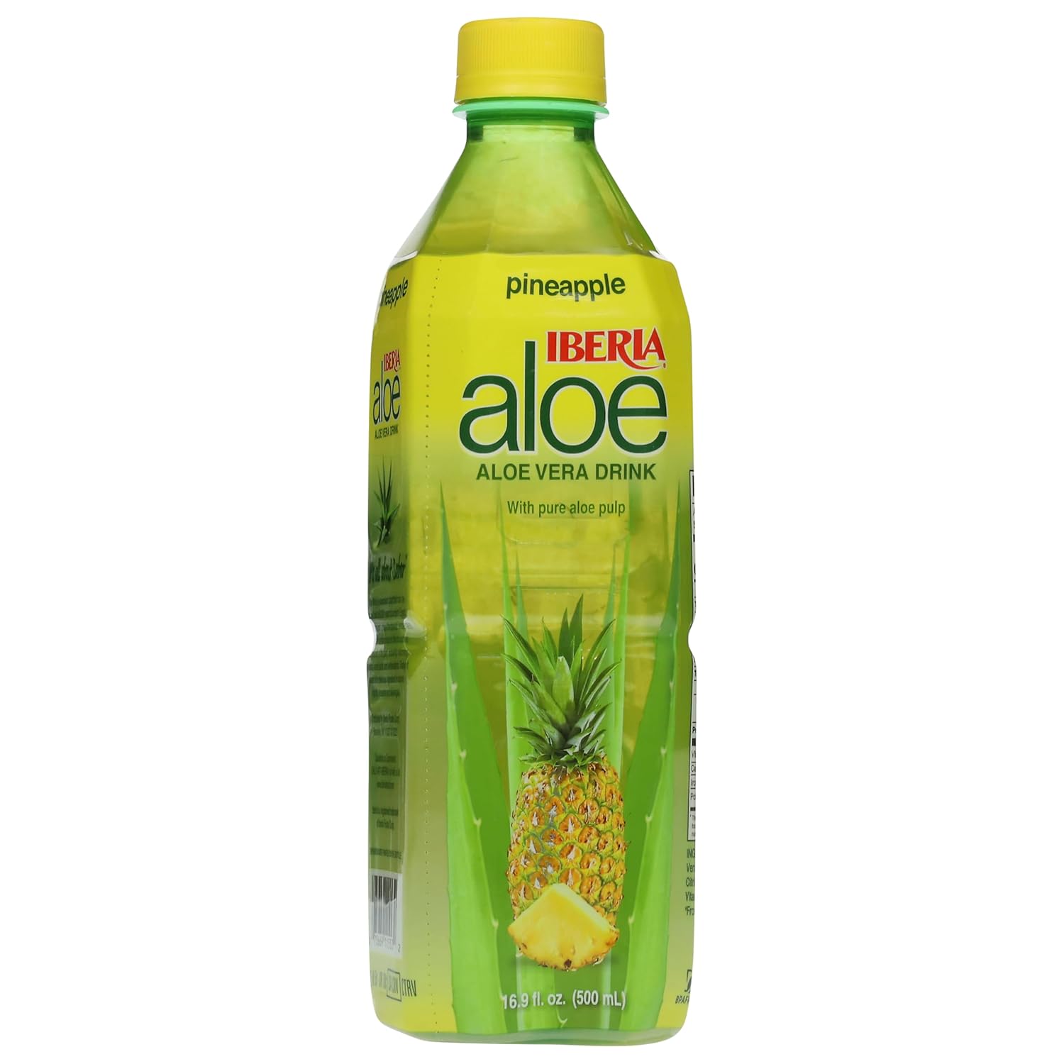 Iberia Aloe Pineapple Aloe Vera Drink, 16.9 fl oz, Shelf Stable