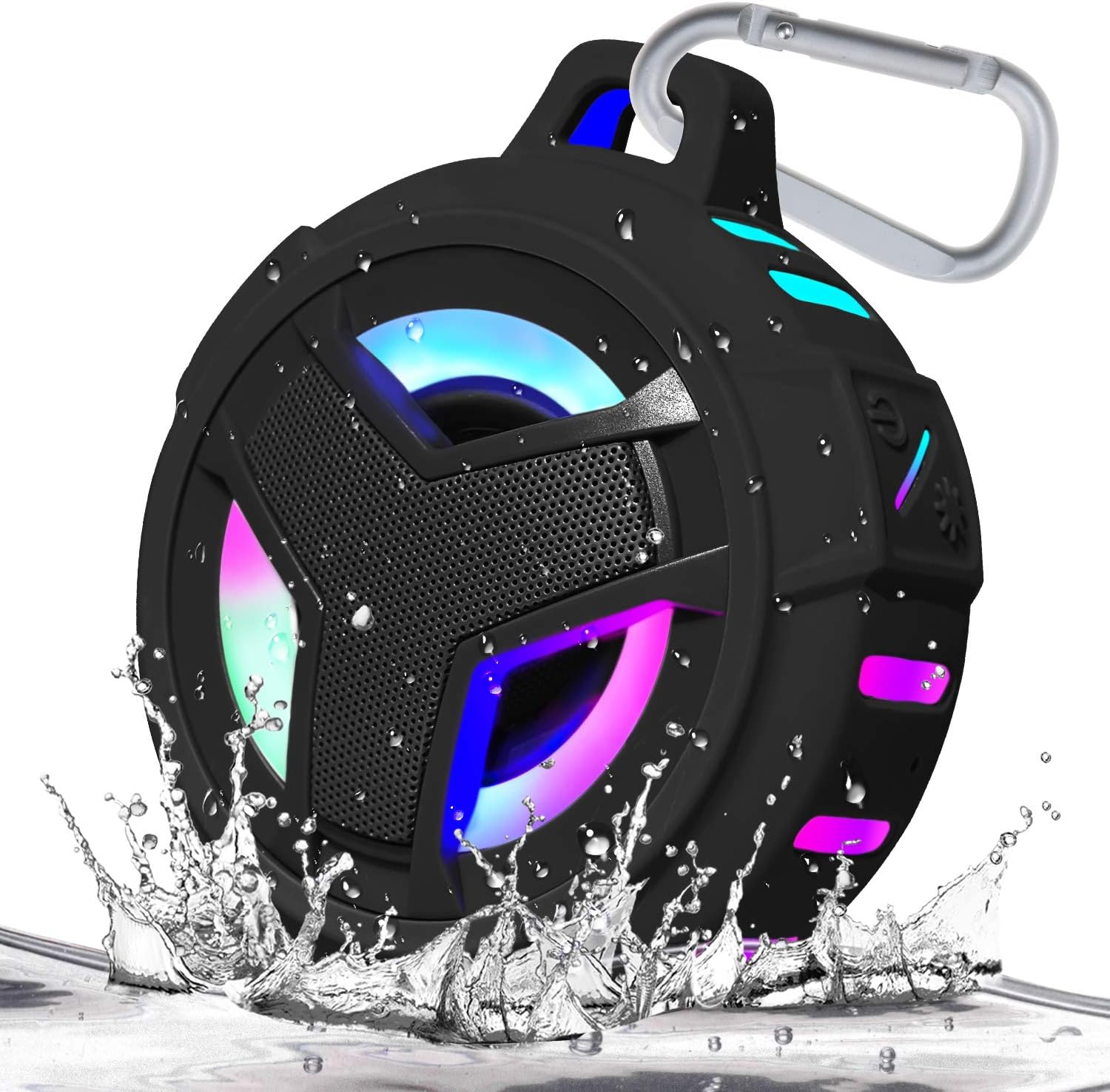 EBODA Waterproof Bluetooth Speaker , LED Light, 2000mAh