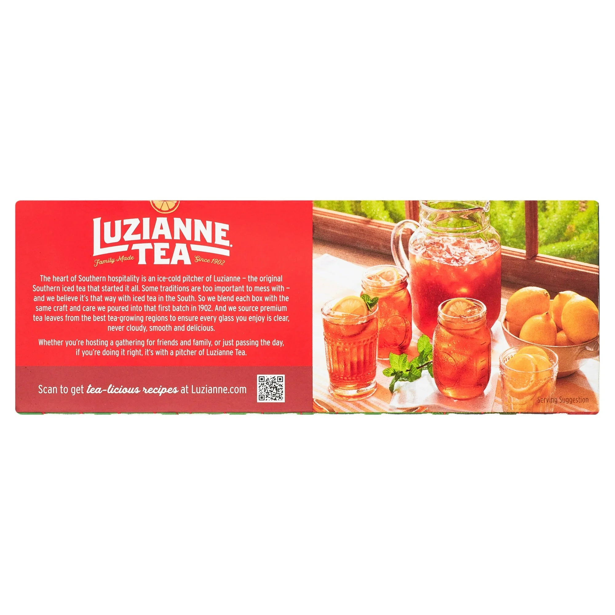 Luzianne Decaffeinated Black Iced Tea Bags