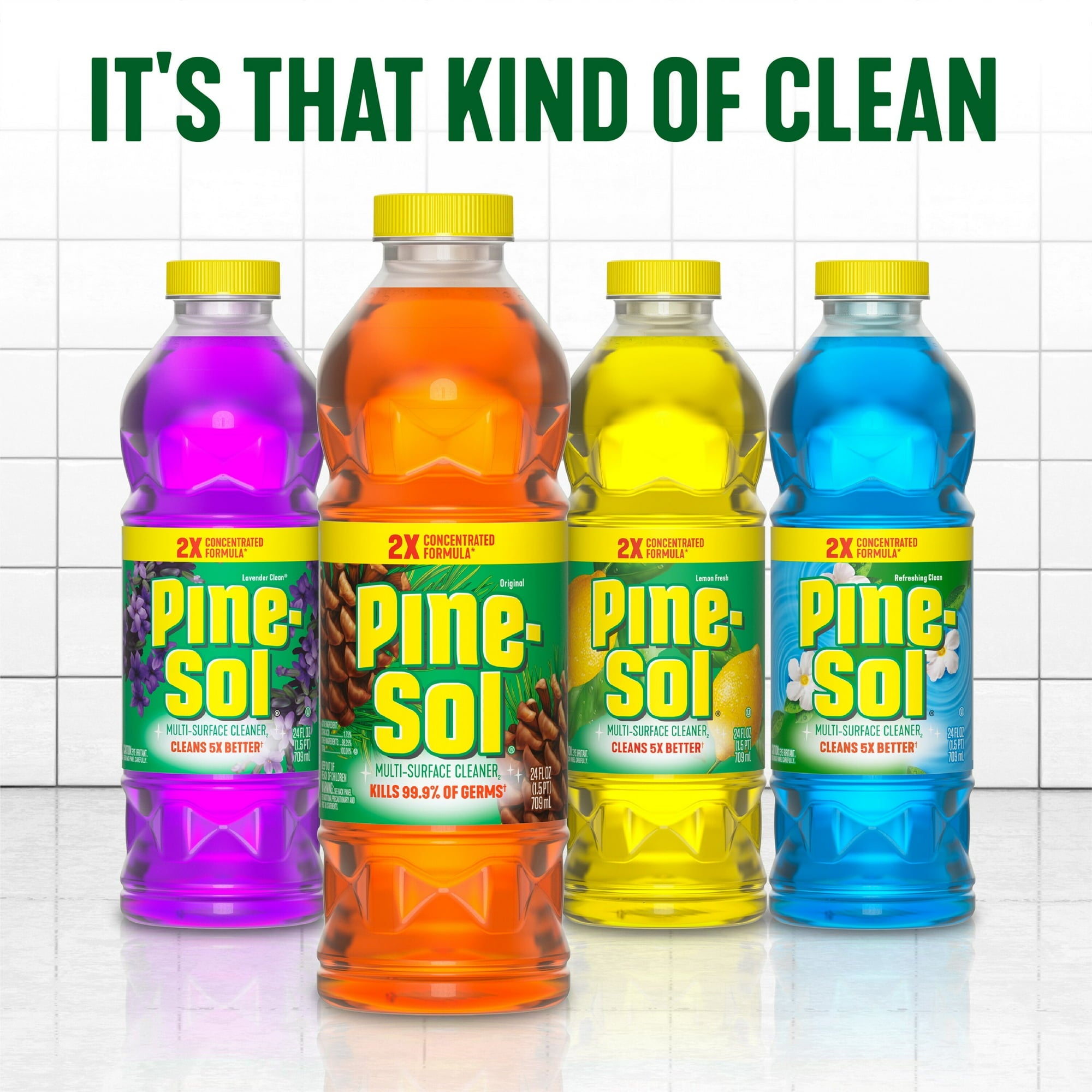 Pine-Sol Multi-Surface Floor Cleaner ,24 Fluid Ounces