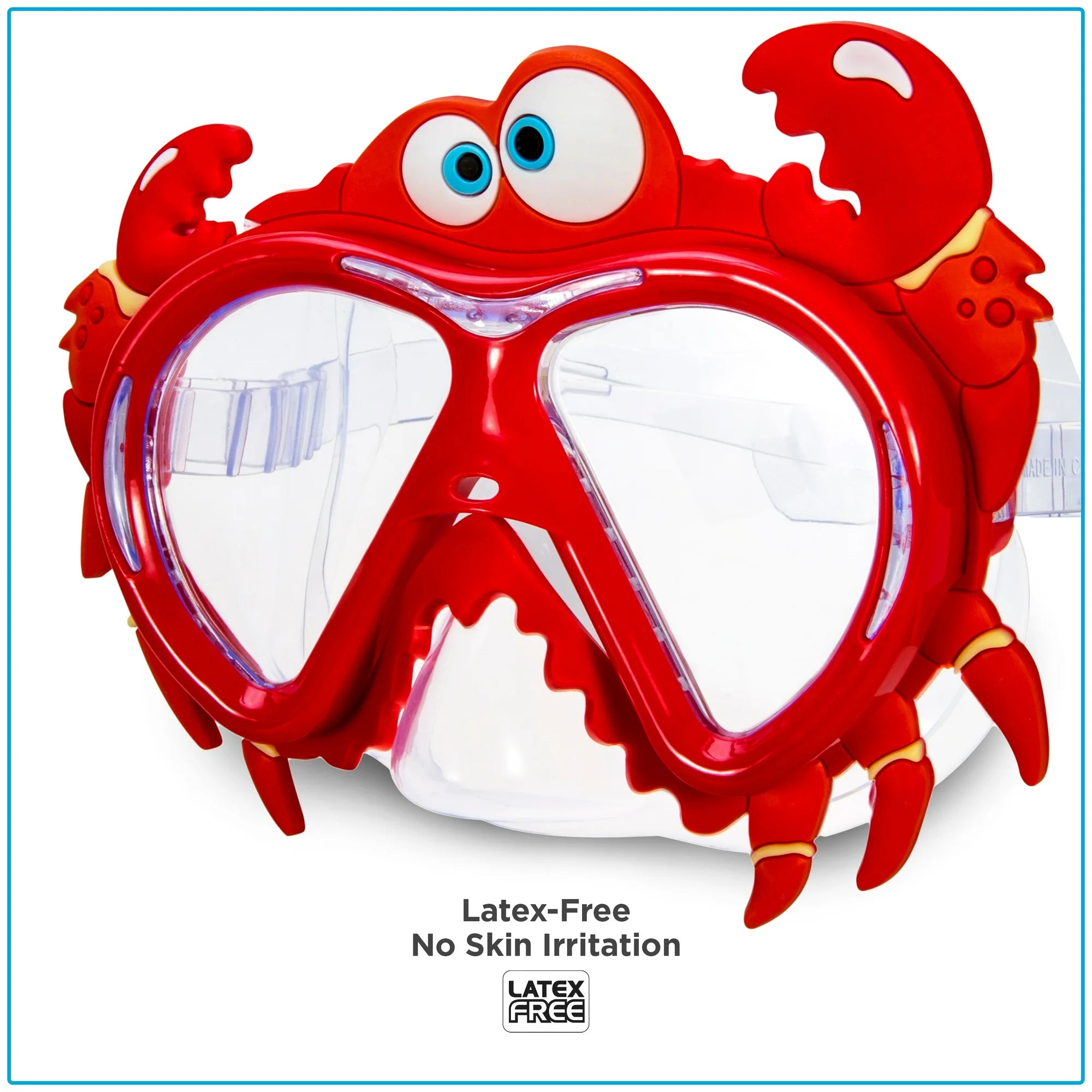 EyePop Red Crabby Swim Goggles