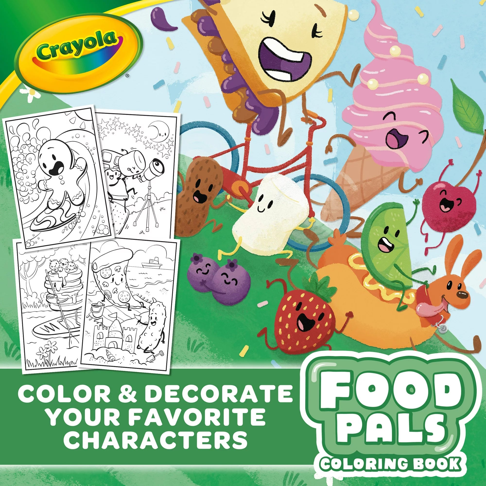 Crayola Food Pals Coloring Book