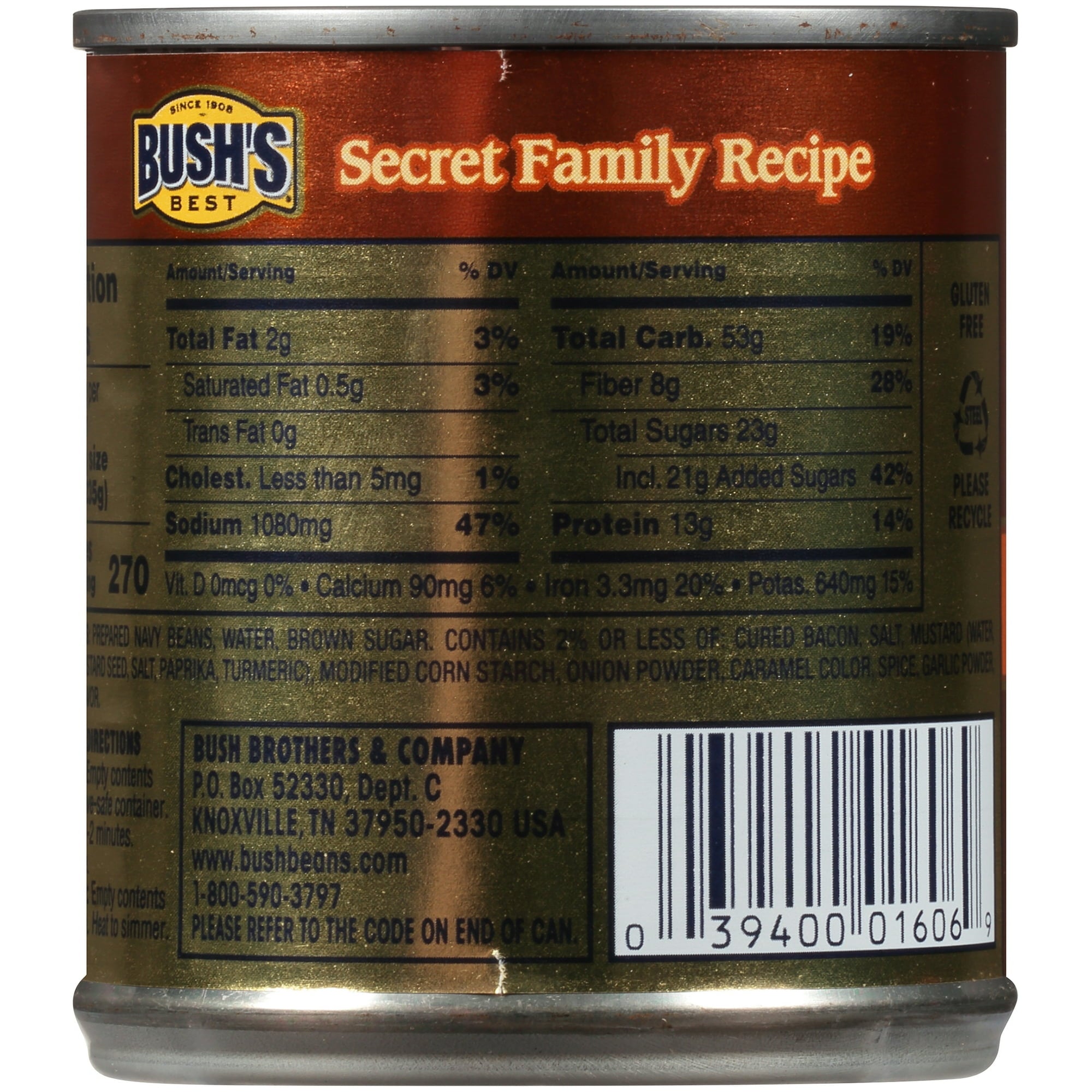 Bush's Original Baked Beans , 8.3 oz Can