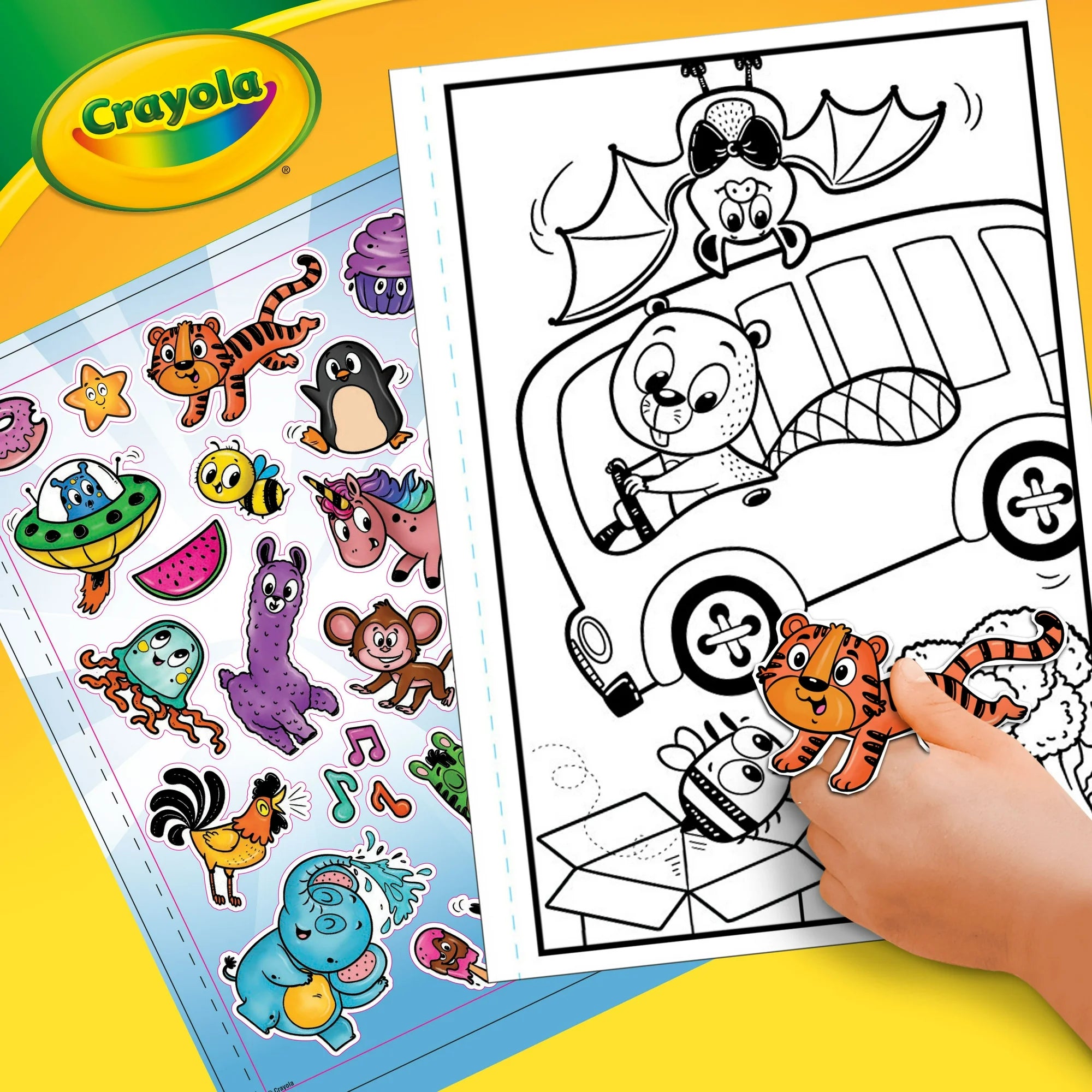 Crayola Alpha Pets Coloring Book