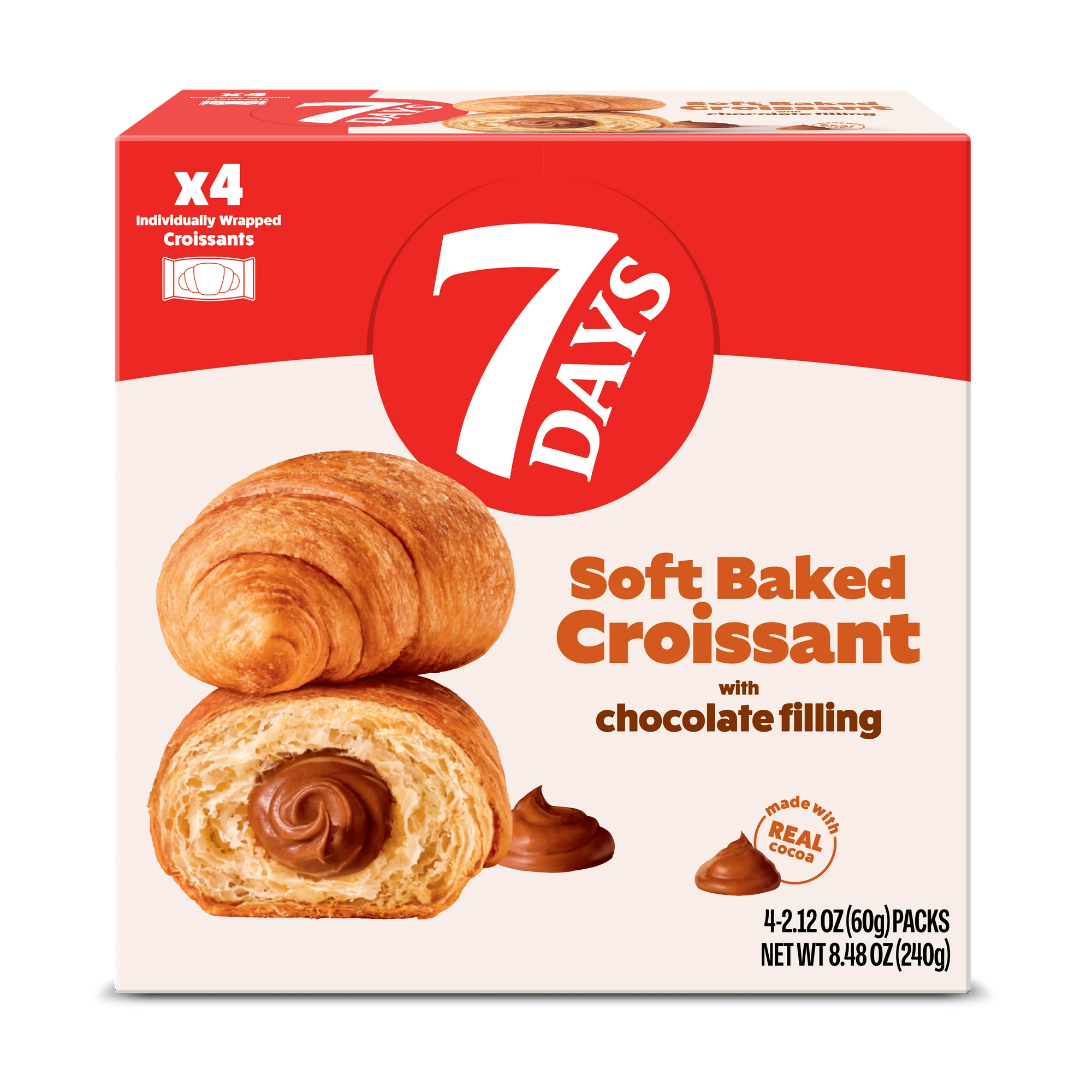 7Days Croissants - Individually Wrapped 