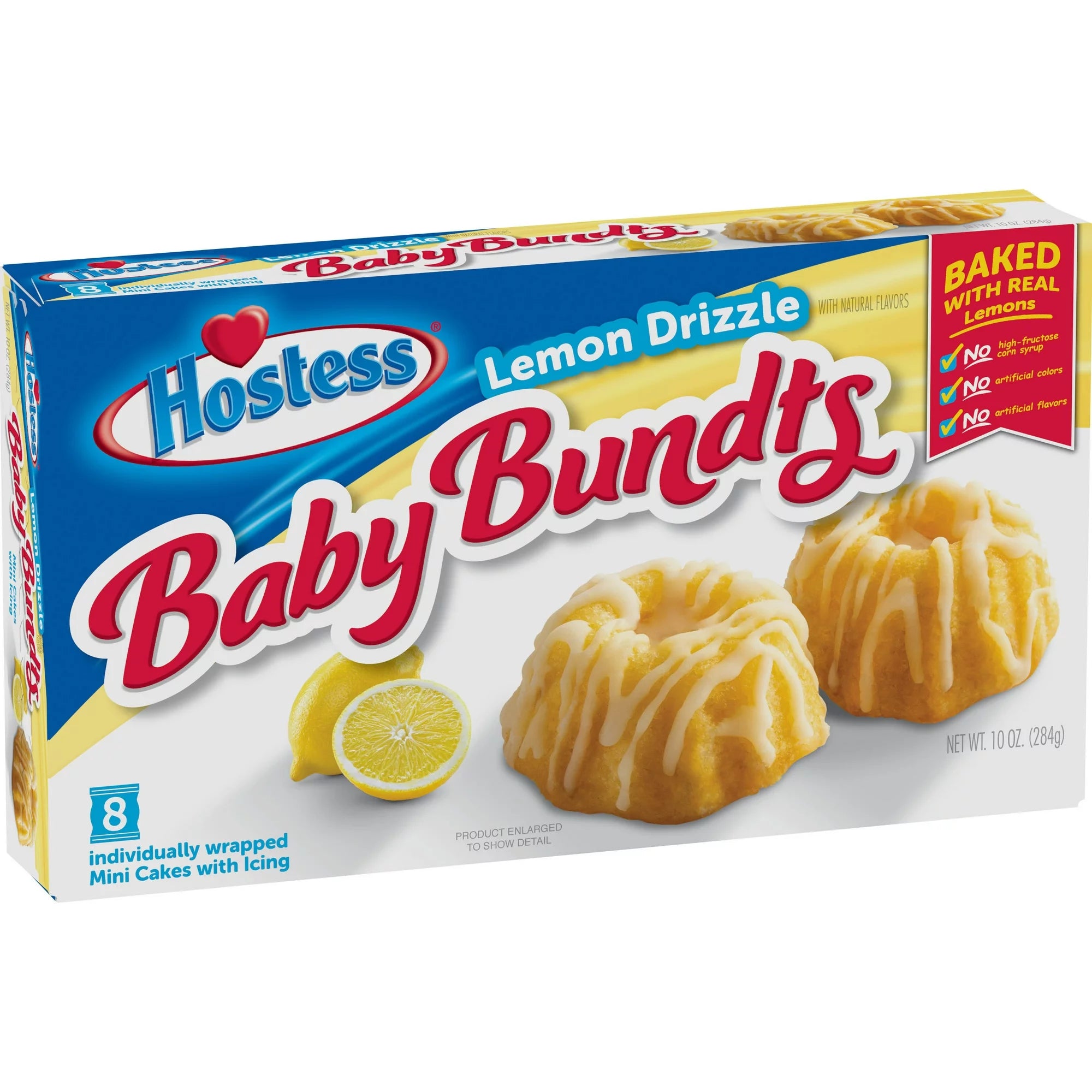 HOSTESS Baby Bundts, Lemon Drizzle Cakes