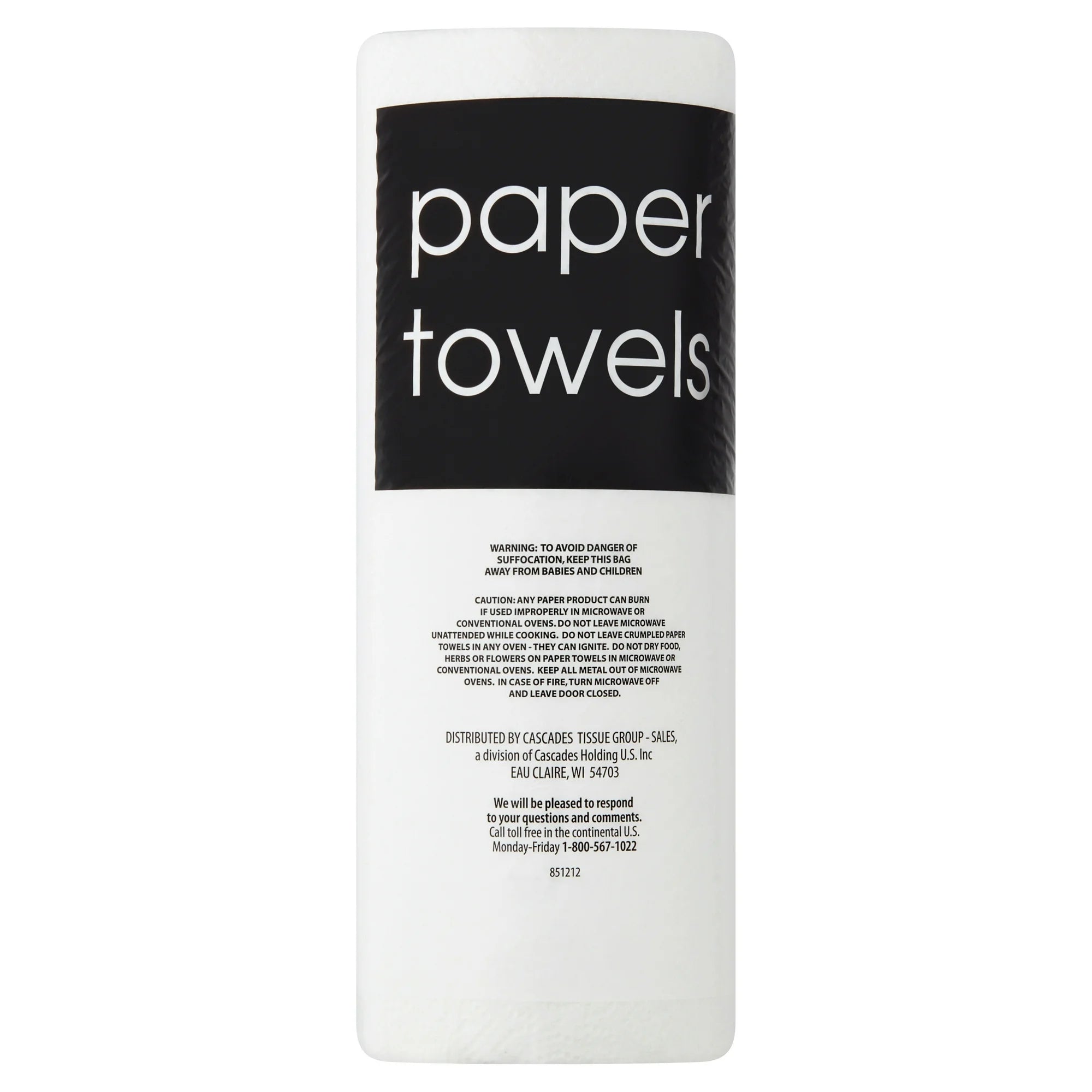 Black & White 2-Ply Paper Towels