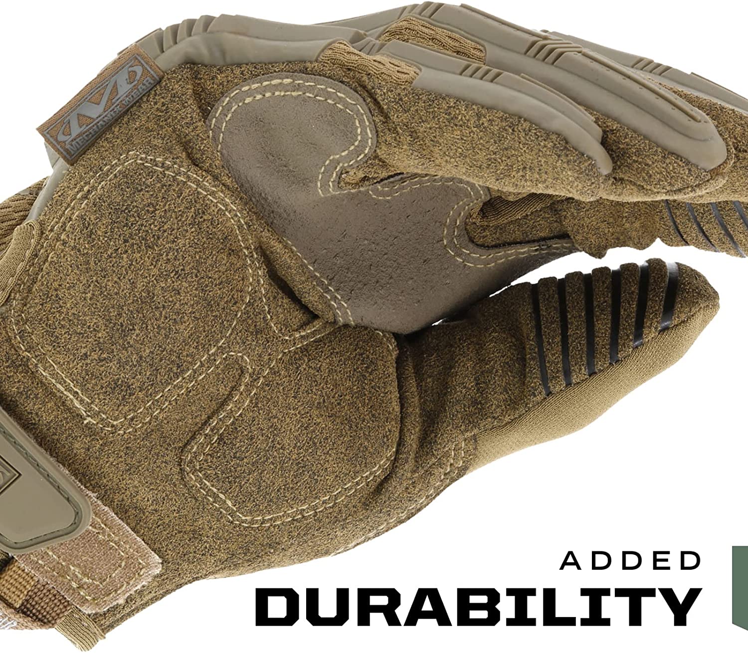 M-Pact Tactical Gloves with Secure Fit, Touchscreen Capable Safety Gloves for Men, Work Gloves with Impact Protection and Vibration Absorption (Brown, XX-Large) Mechanix Wear