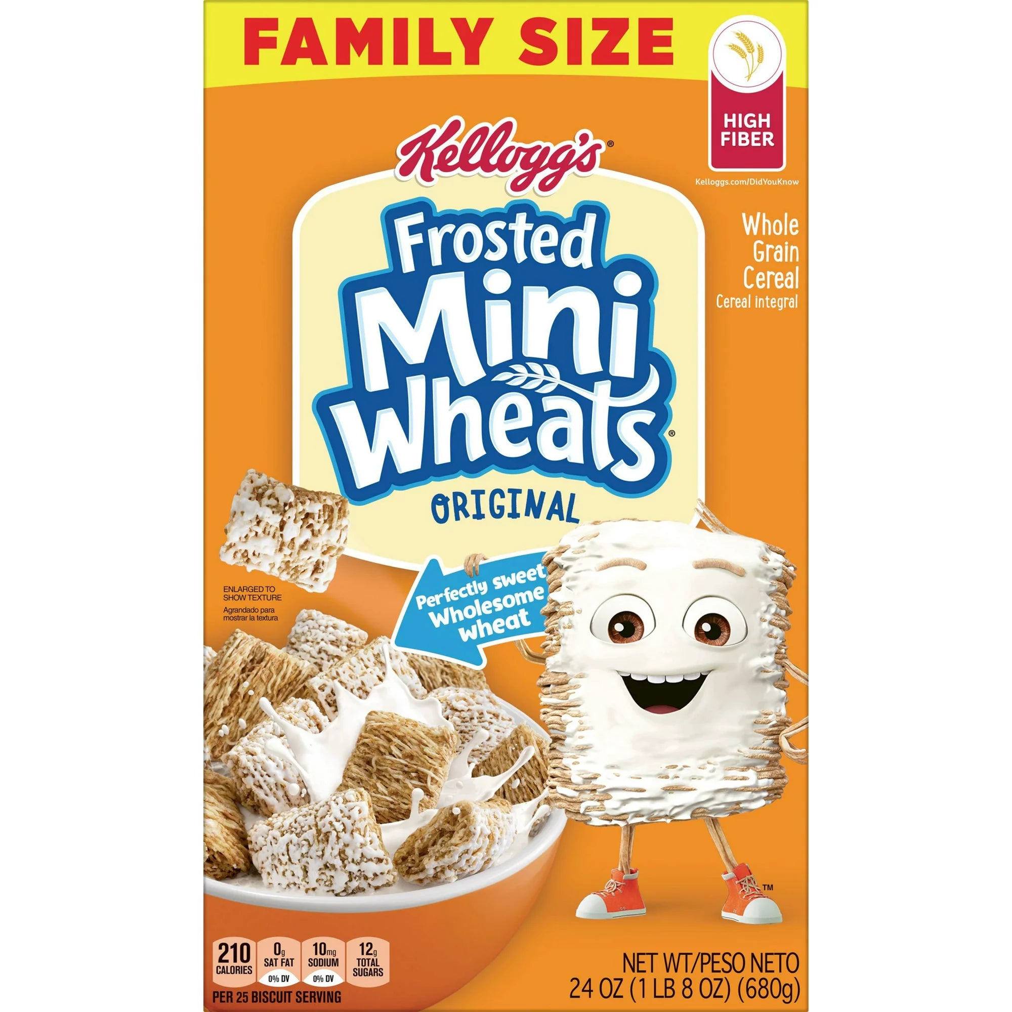 Kellogg's Frosted Mini-Wheats Breakfast Cereal