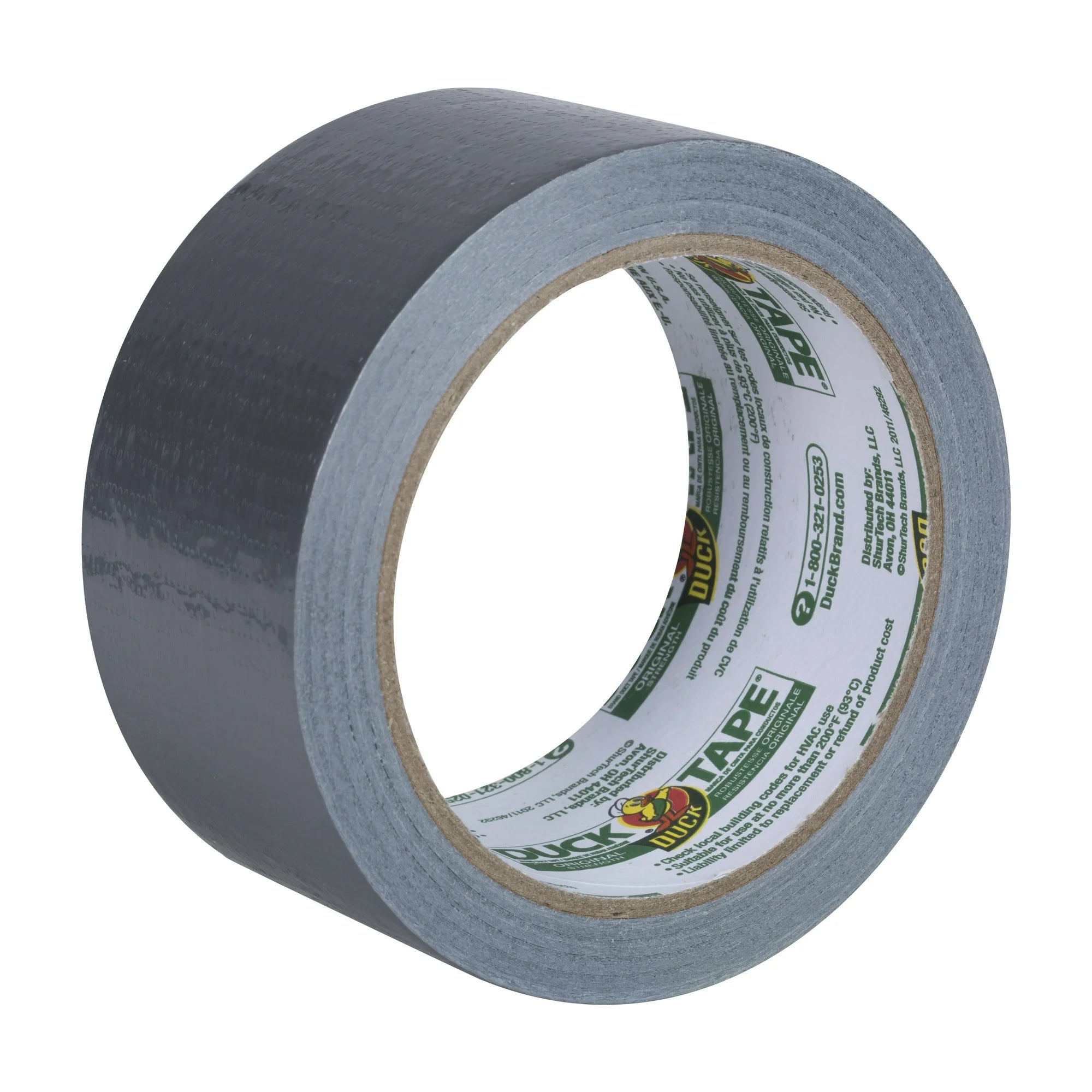 The Original Duck Tape Brand Duct Tape, 1.88 in. x 20 yd., Silver