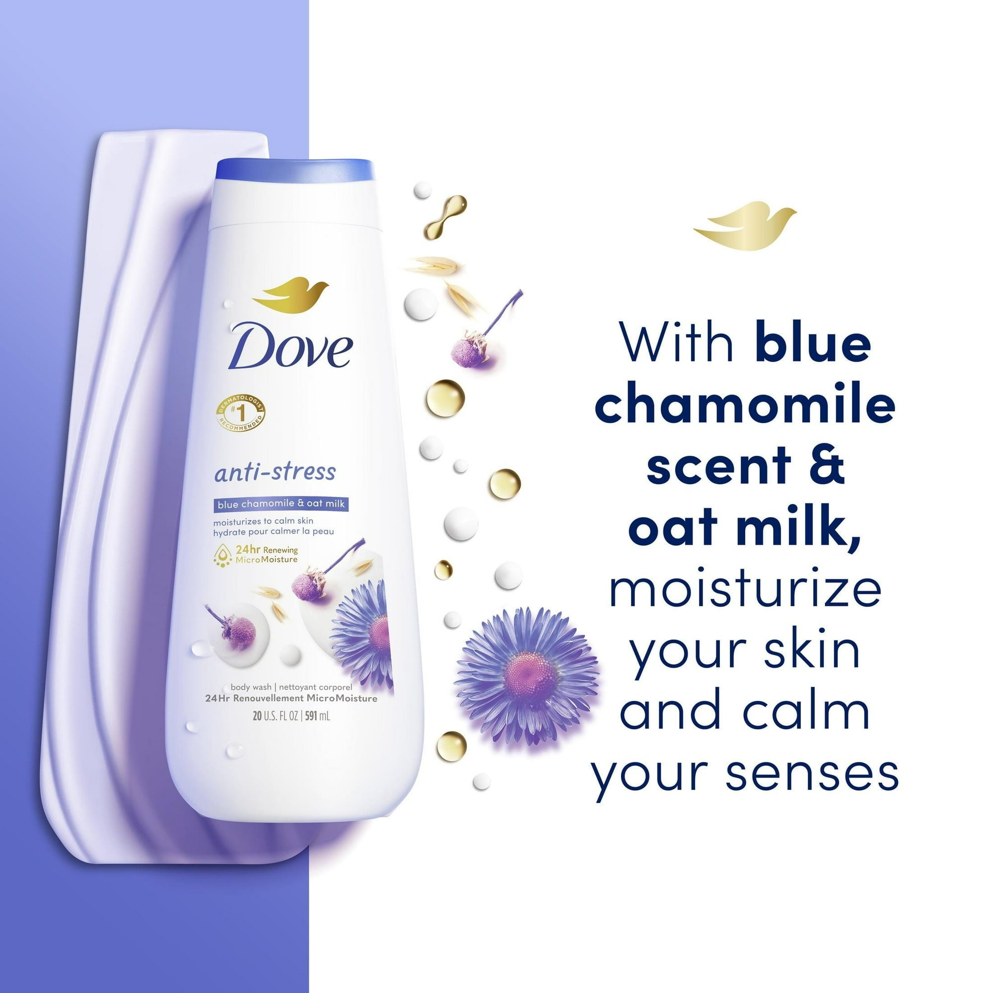 Dove Anti-Stress Long Lasting Women's Body Wash 