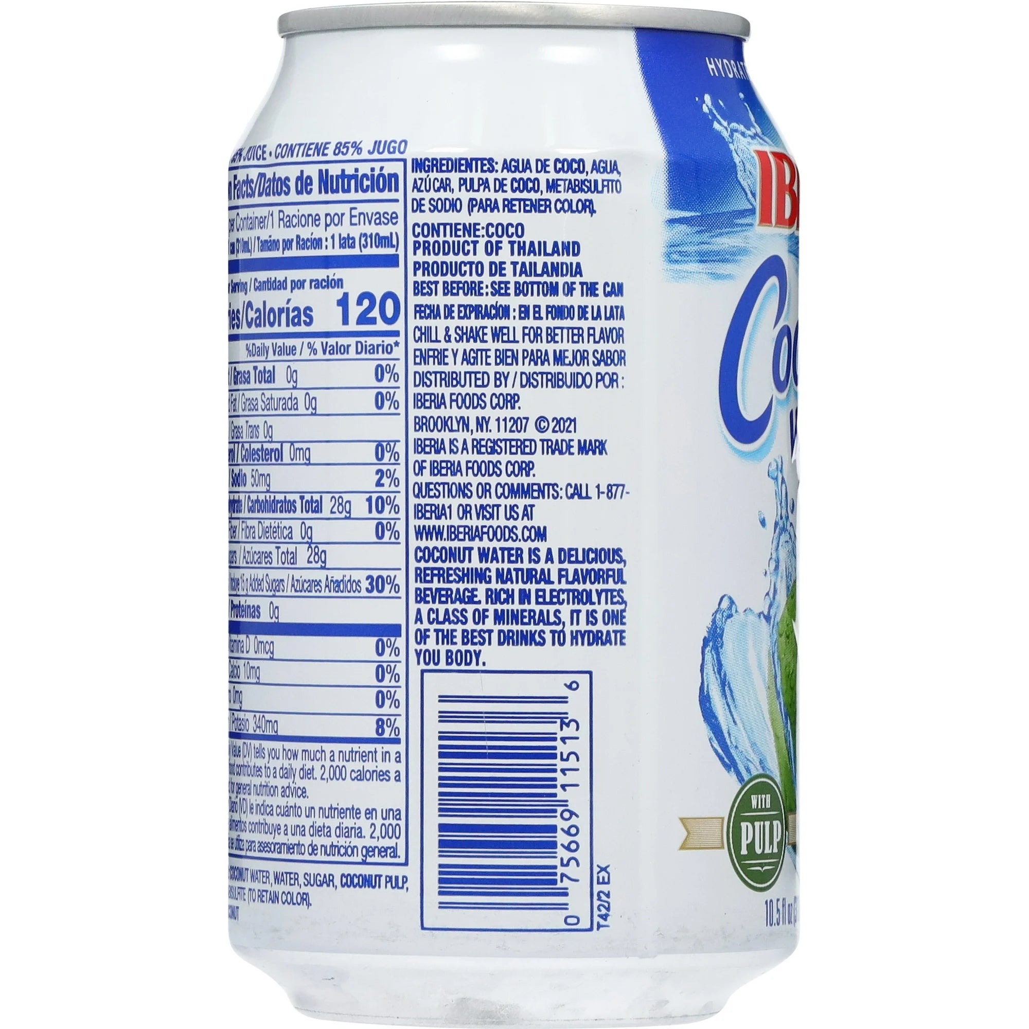 Iberia Coconut Water with Pulp