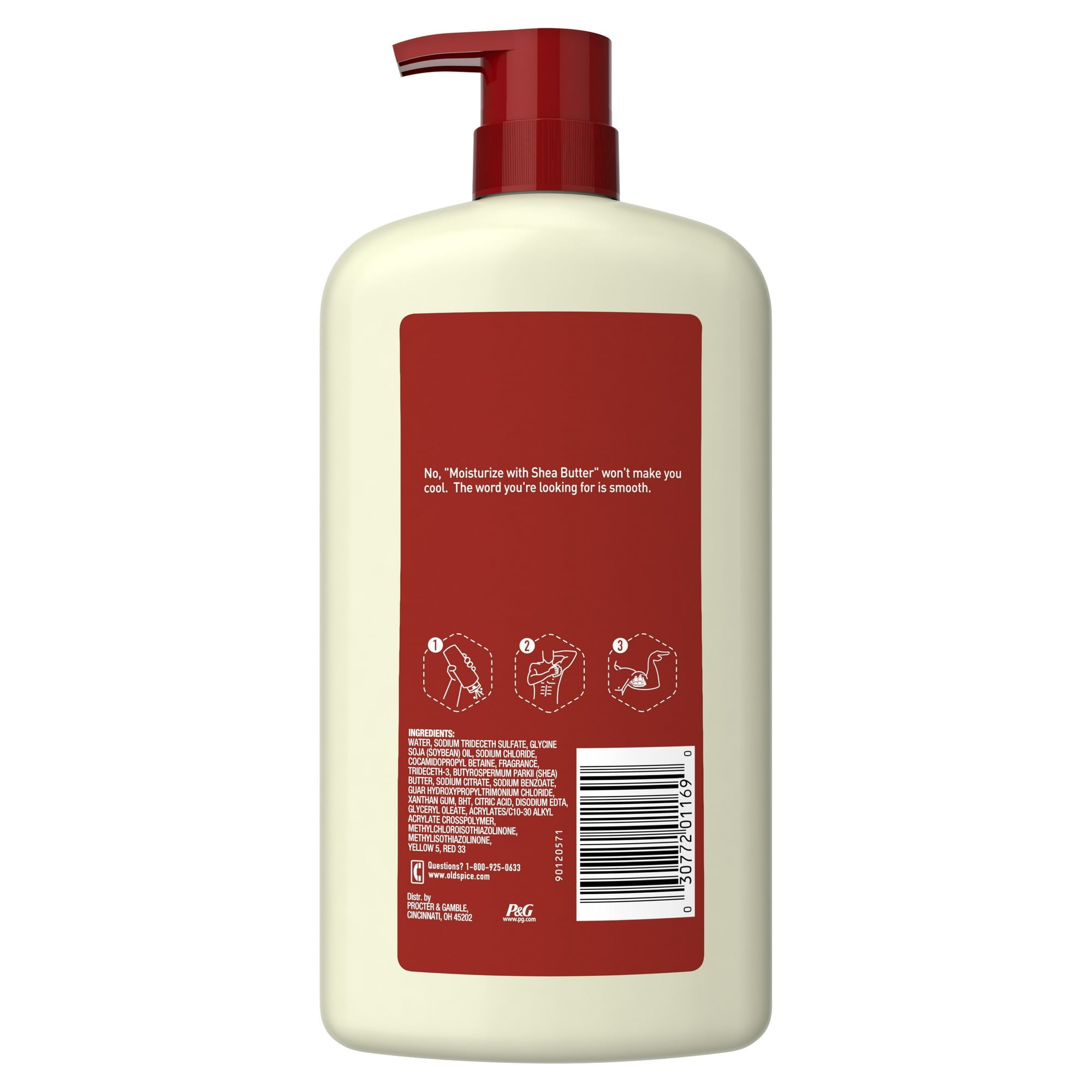 Old Spice Men's Shea Butter Body Wash