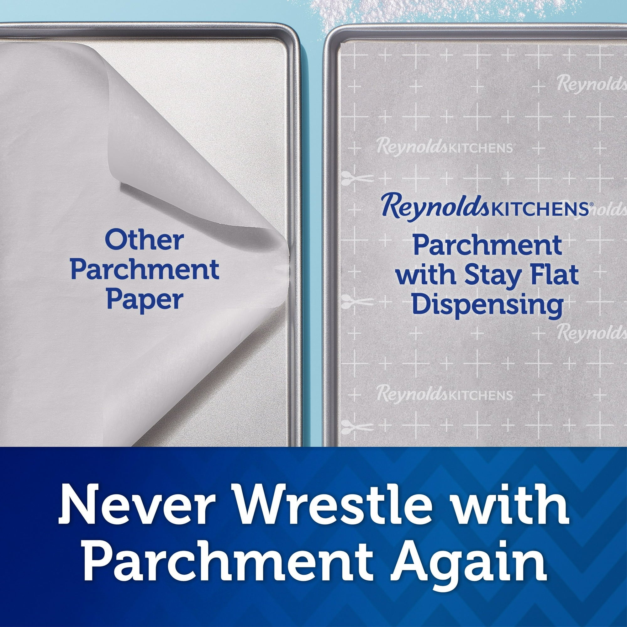 Reynolds Stay Flat Parchment Paper , 50 Square Feet