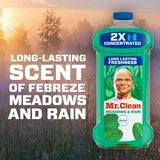 Mr. Clean 2X Concentrated Multi Surface Cleaner with Febreze Meadows & Rain Scent, 23 fl oz