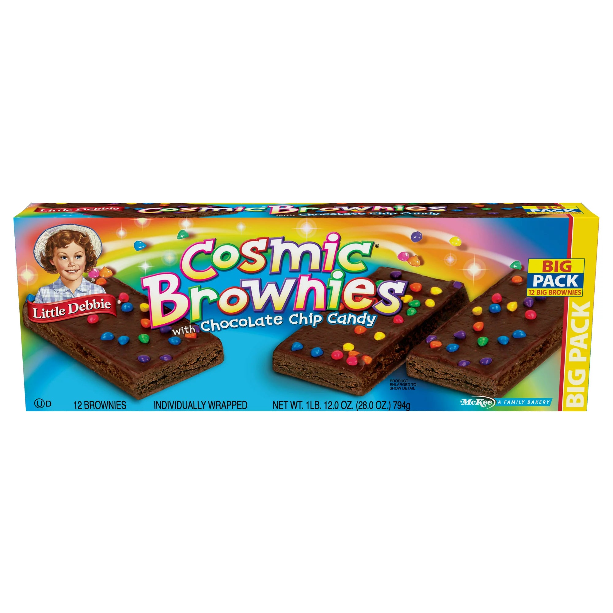 Little Debbie  Cosmic Brownies with Chocolate Chip