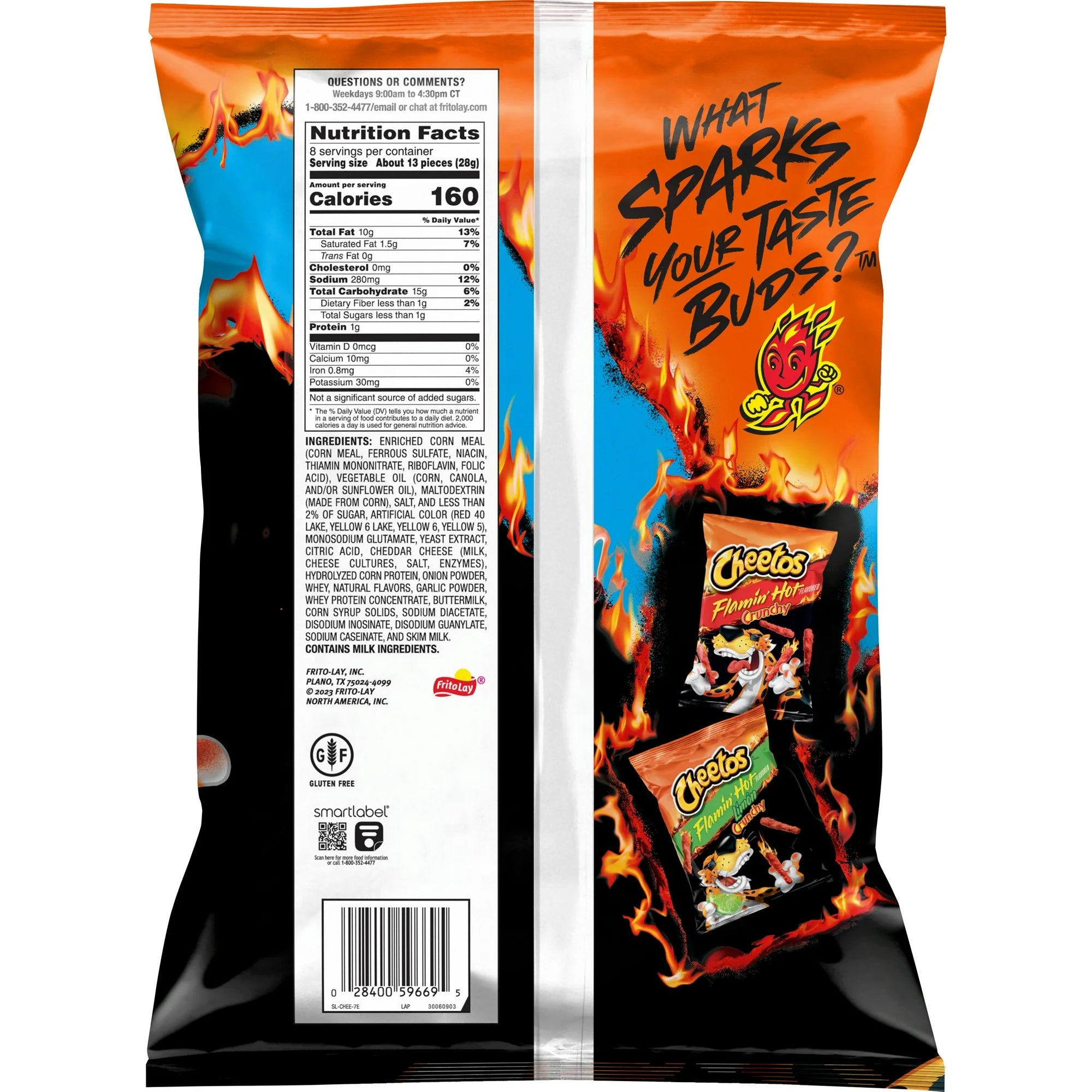 Cheetos Puffs Flamin' Hot Cheese Snacks