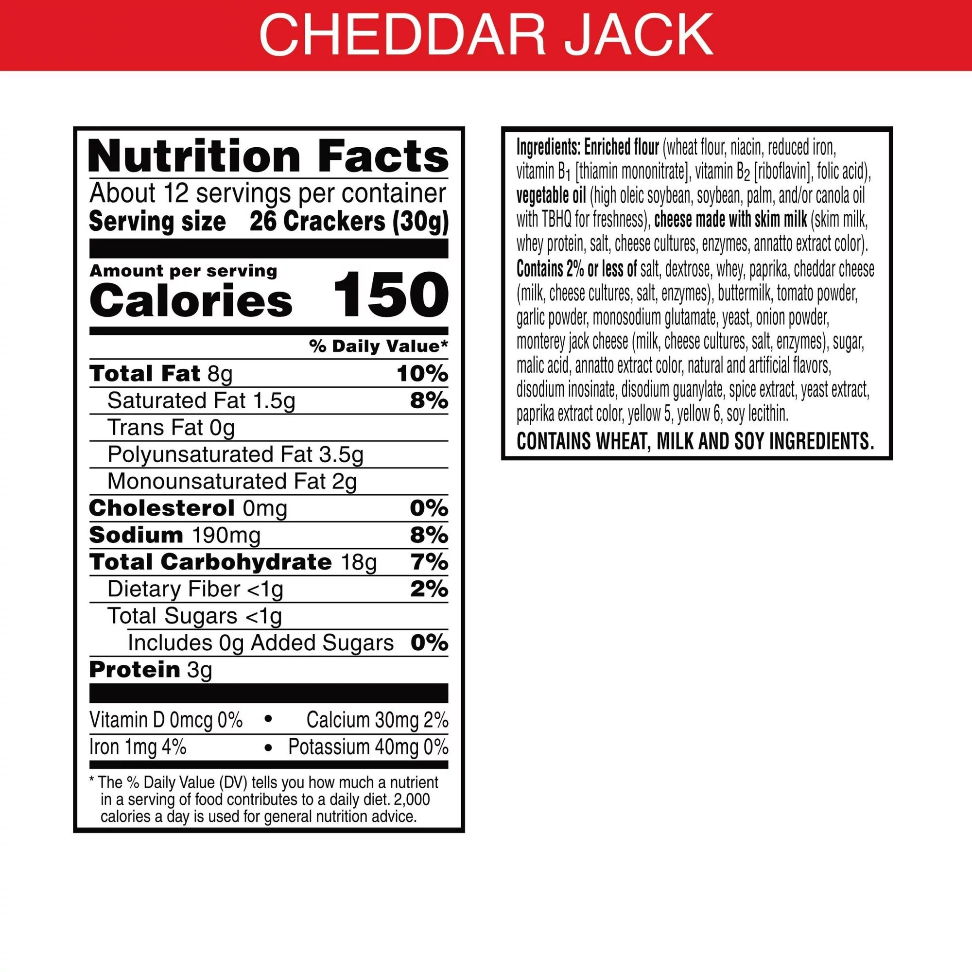 Cheez-It Extra Toasty Cheddar Jack  Crackers