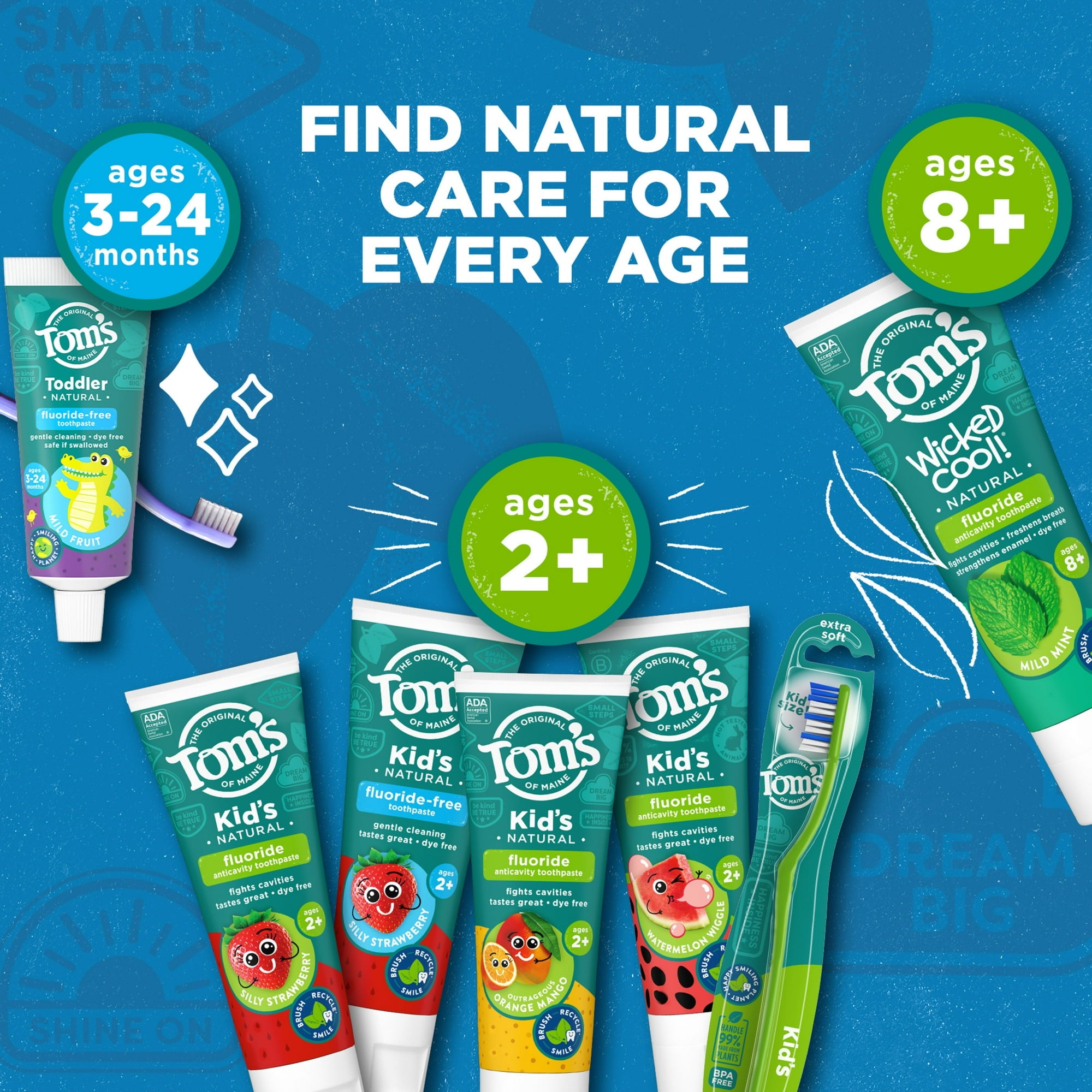 Tom's of Maine Kids Toothpaste , 4.2 Ounce