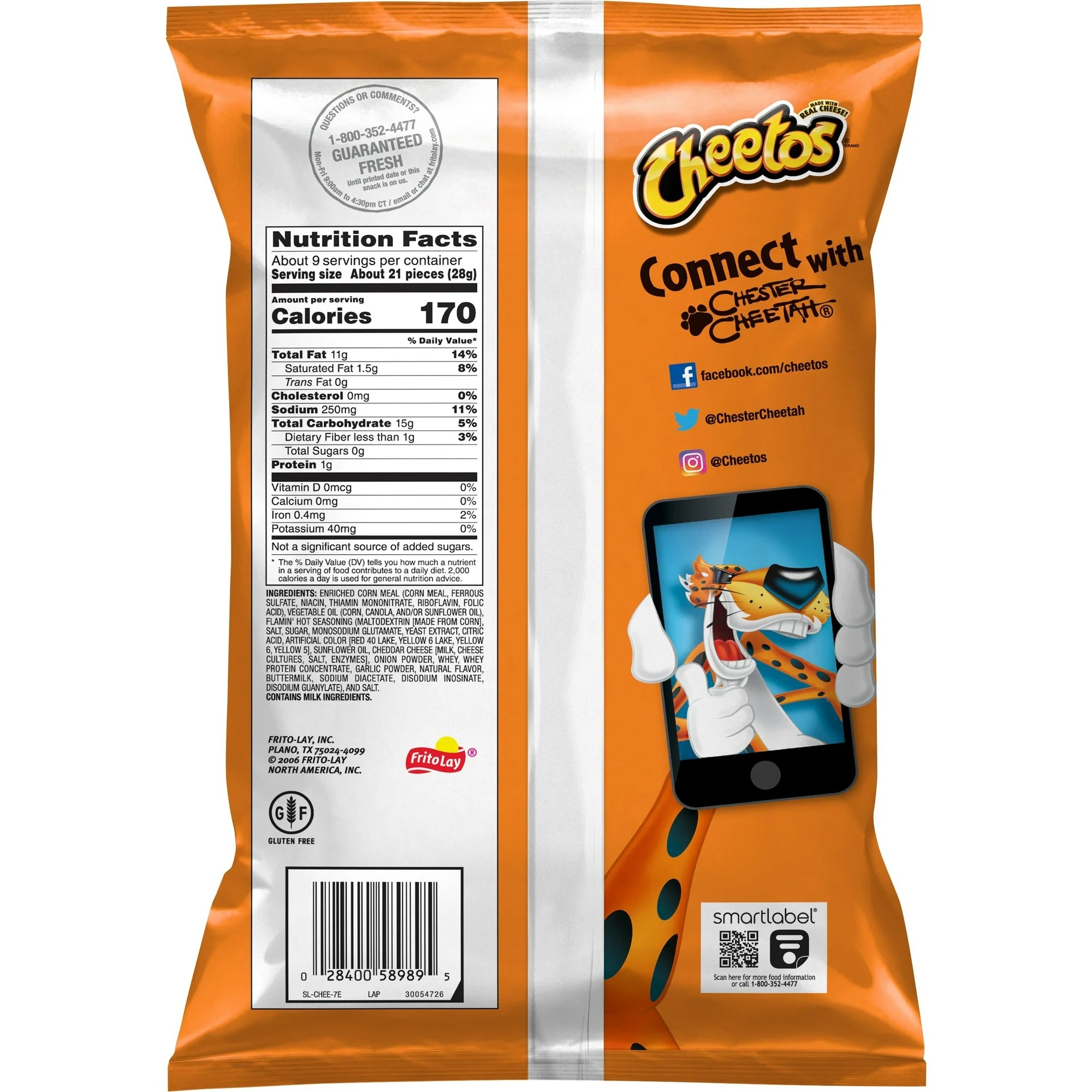 Cheetos Crunchy, Flamin' Hot