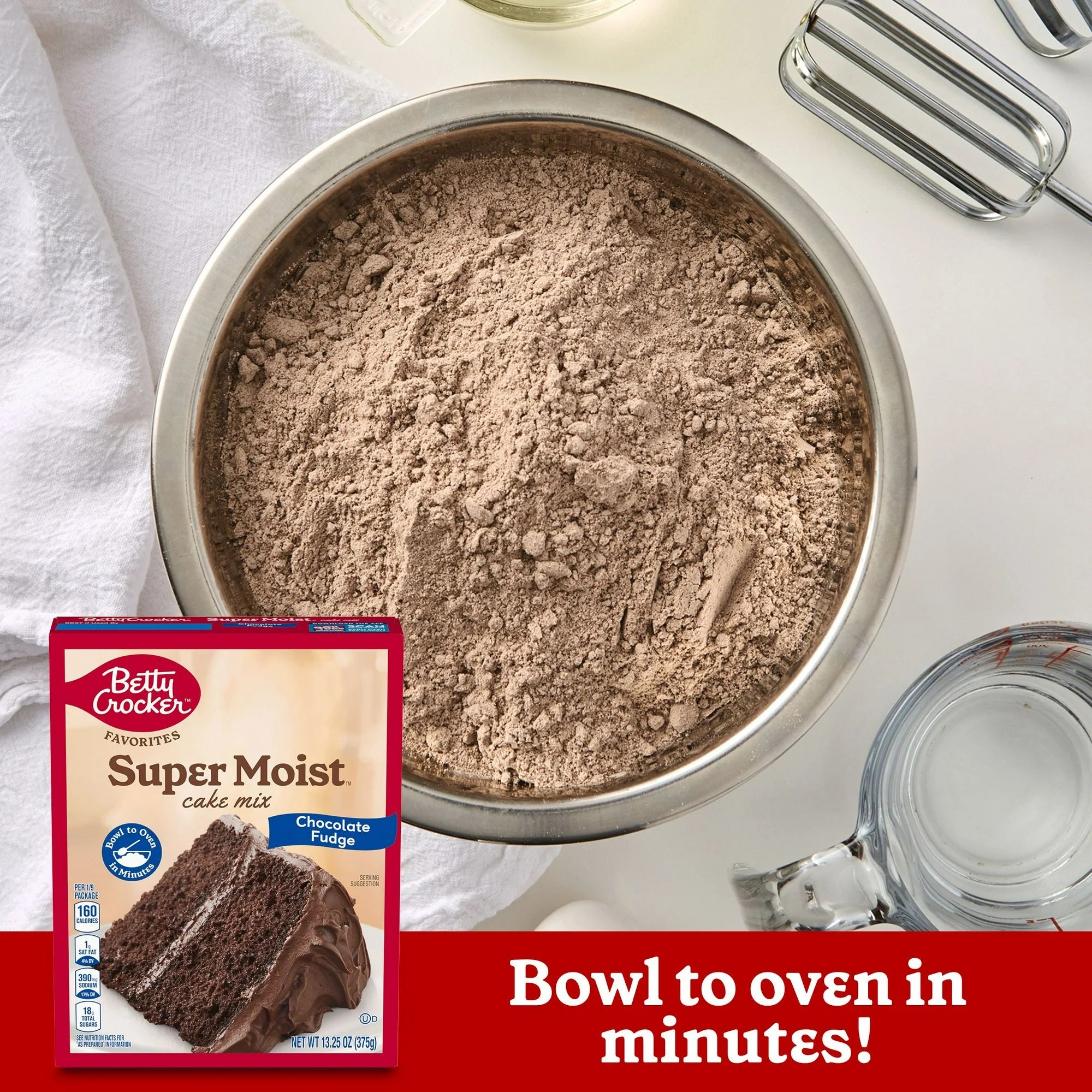 Betty Crocker Favorites Super Moist Chocolate Fudge Cake Mix, 13.25 oz