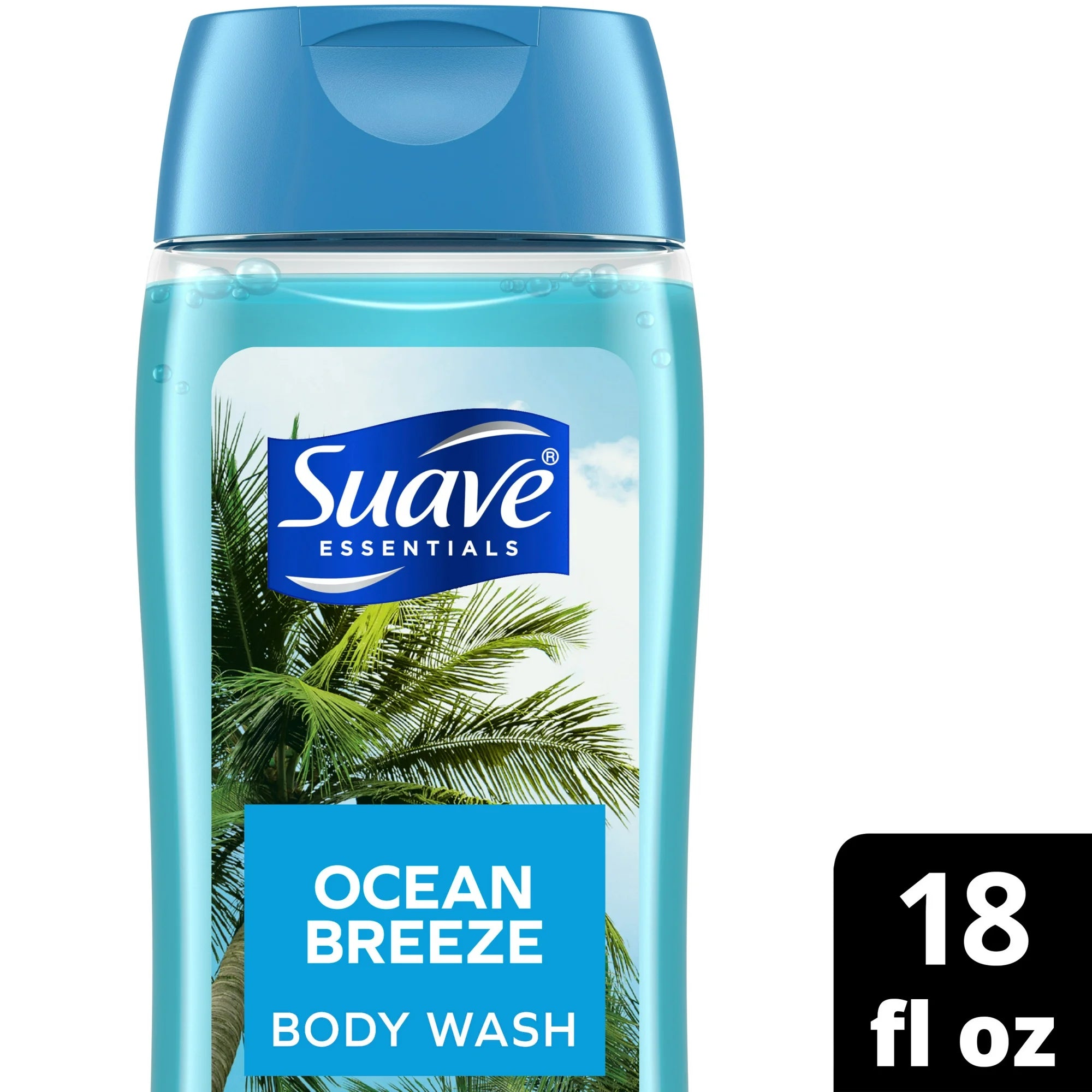 Suave Essentials Body Wash, 18 oz