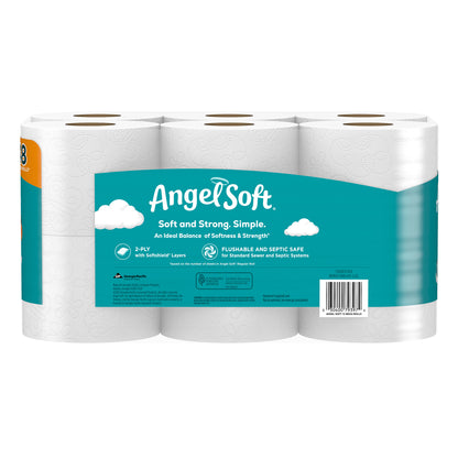 Angel Soft Toilet Paper Soft and Strong Toilet Tissue
