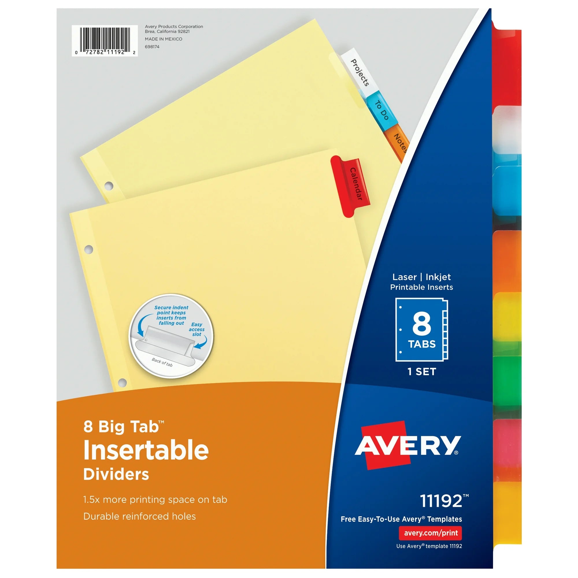 Avery Big Tab Insertable Dividers 1 Set