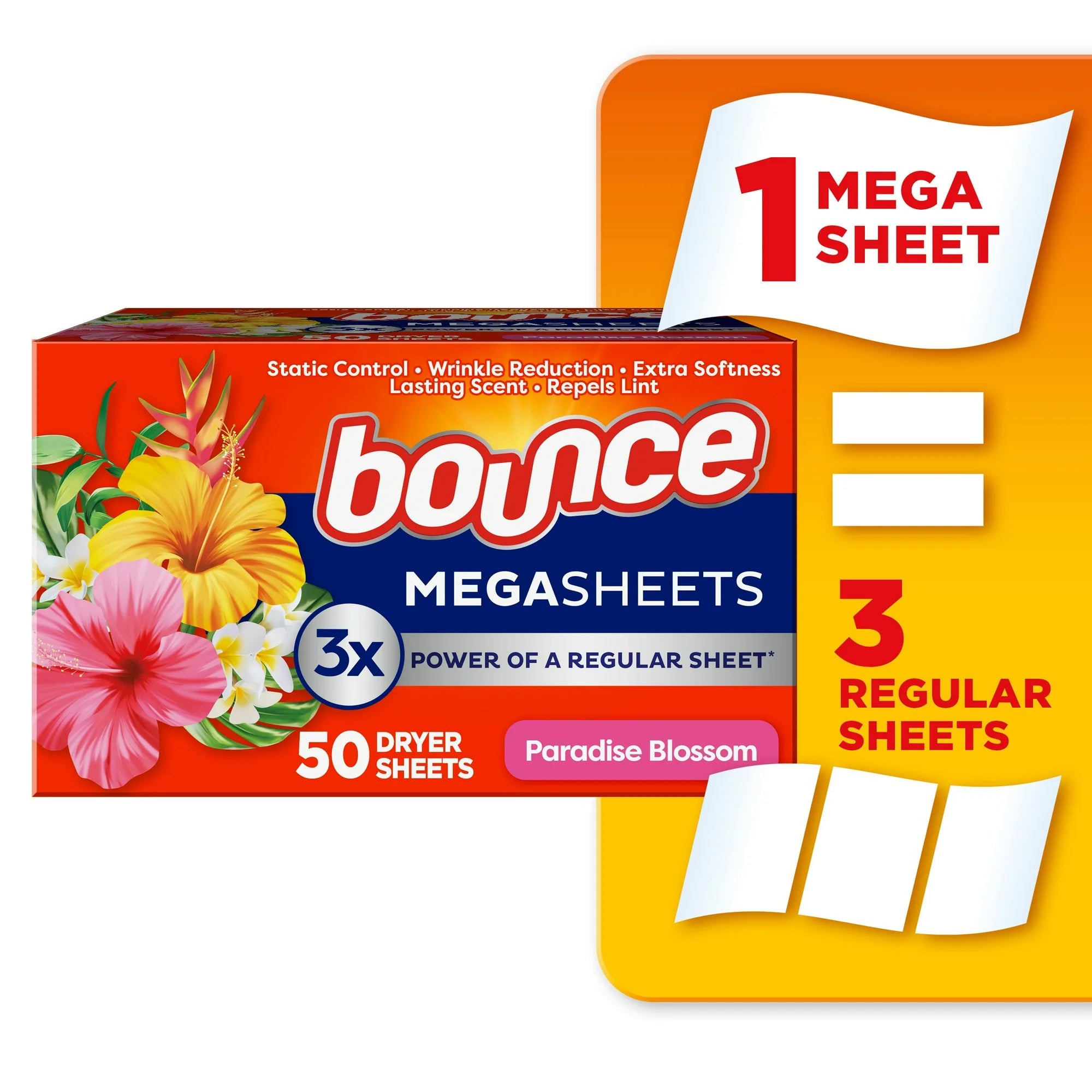 Bounce Lasting Fresh Mega Dryer Sheets