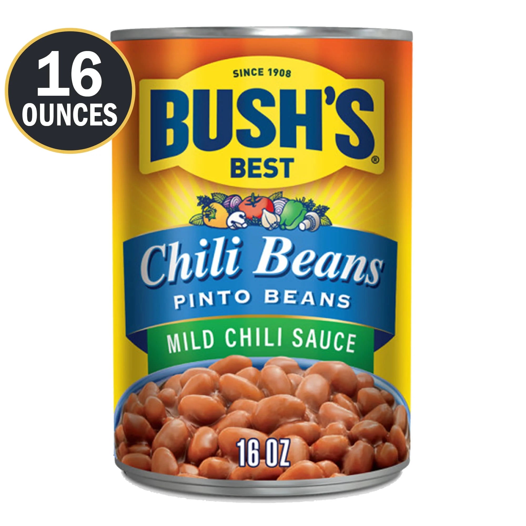 Bush's Mild Pinto Chili Beans ,16 oz