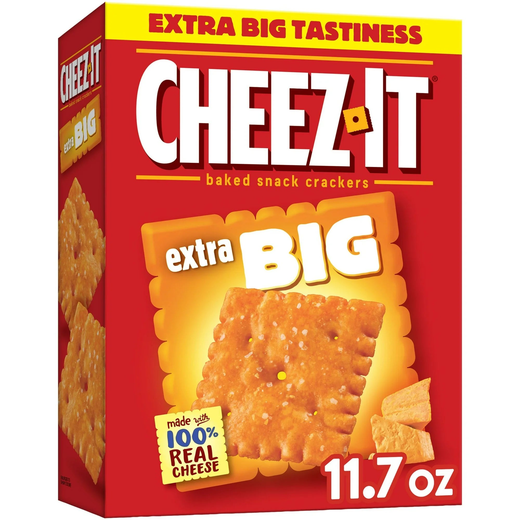 Cheez-It Extra Big Cheese Snack Crackers, 11.7 oz