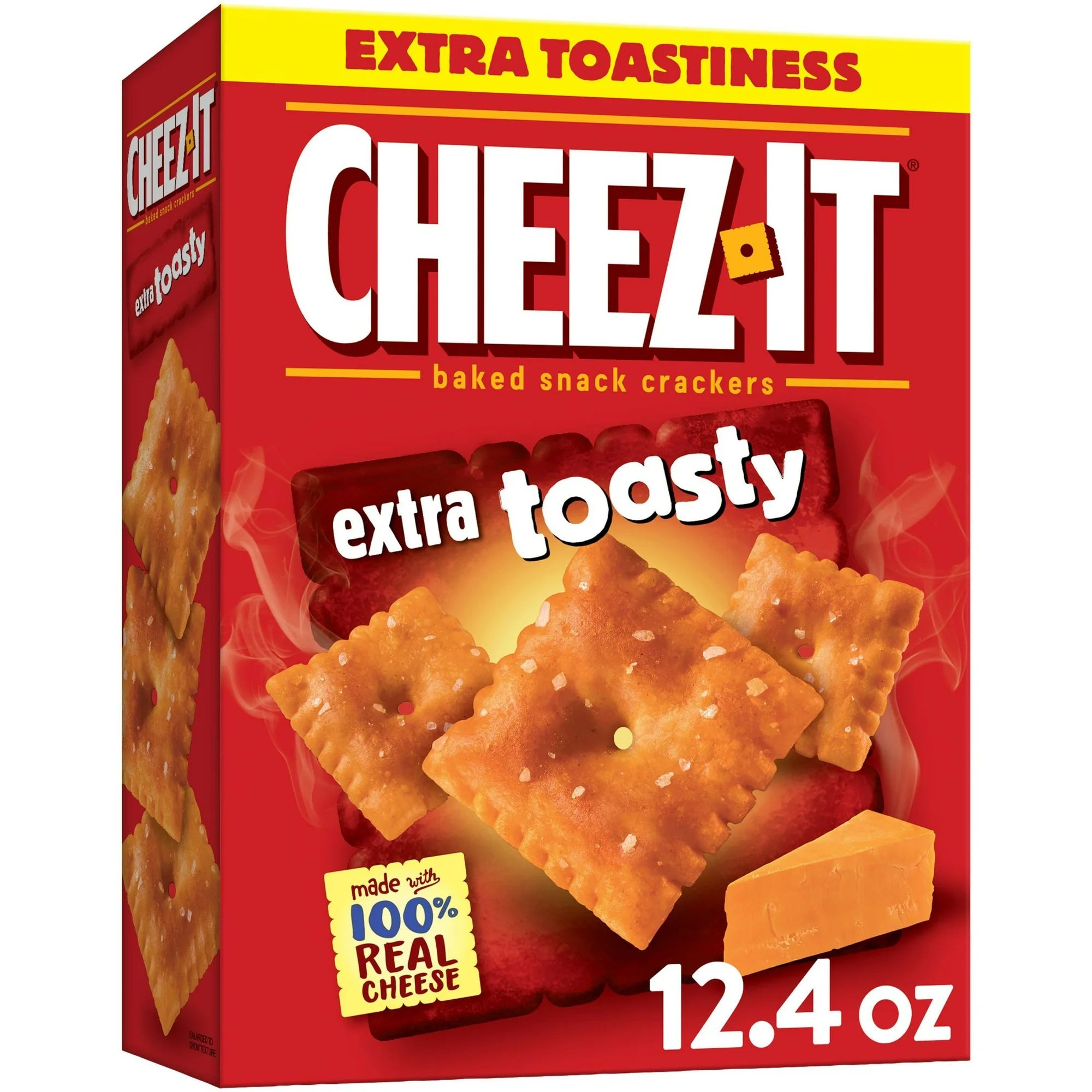 Cheez-It Extra Toasty Cheese Crackers, 12.4 oz