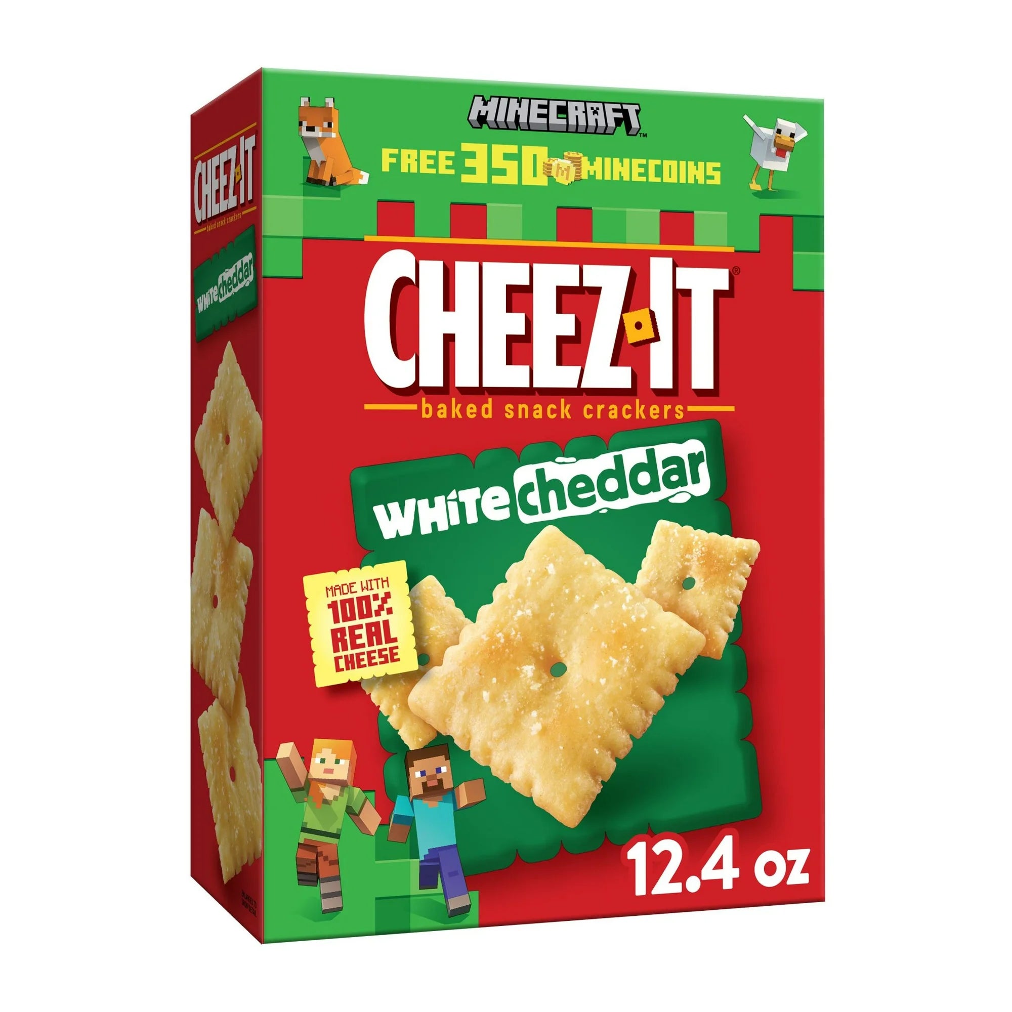 Cheez-It White Cheddar Cheese Crackers, 12.4 oz