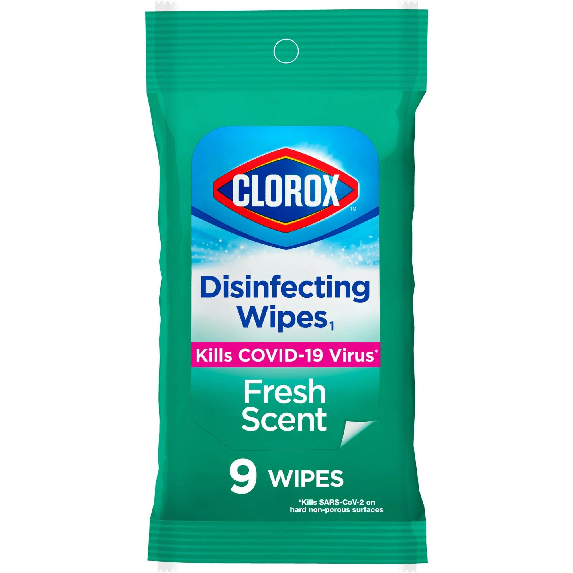 Clorox Disinfecting Wipes on the Go, 9 Count