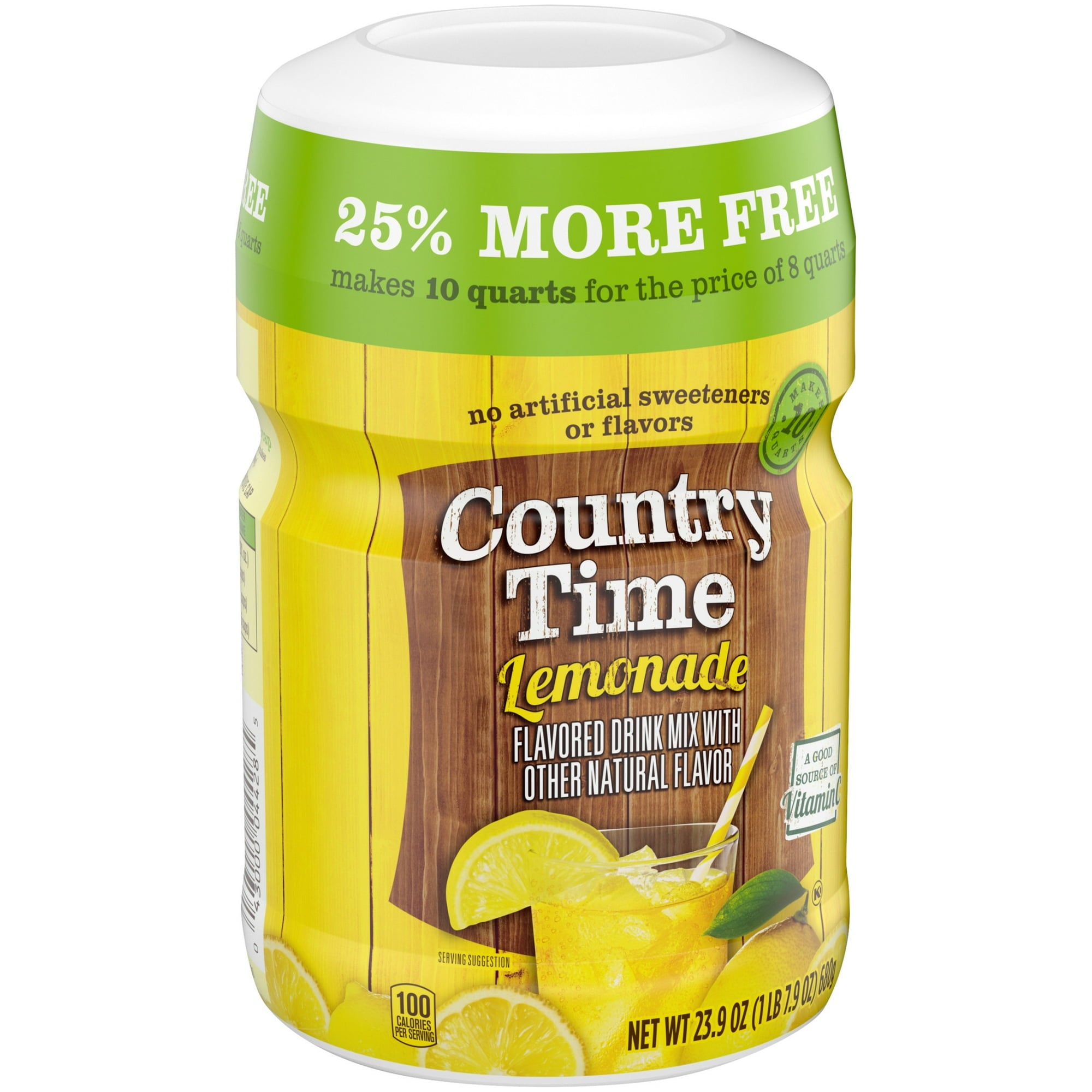 Country Time Lemonade Powder Refreshing & Easy, 23.9 oz