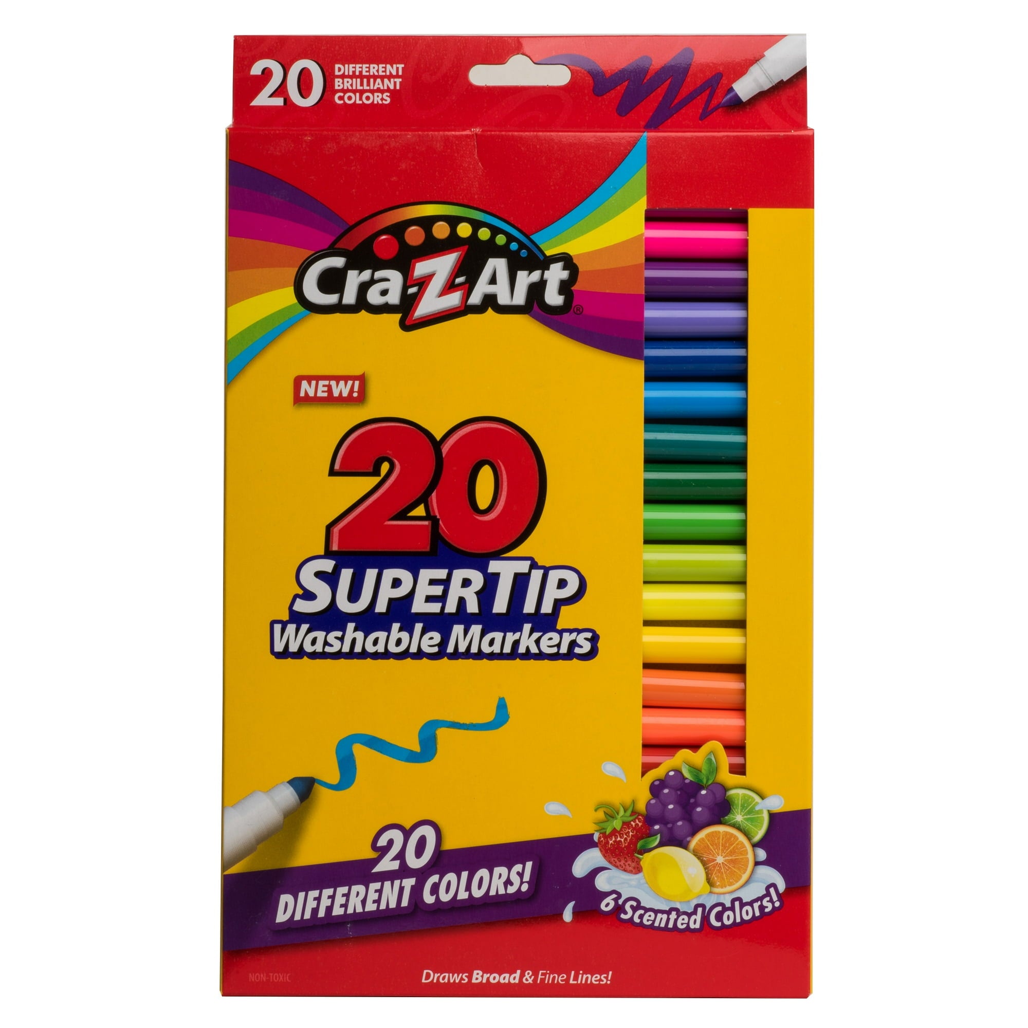 Cra-Z-Art Super Tip Washable Markers -20count