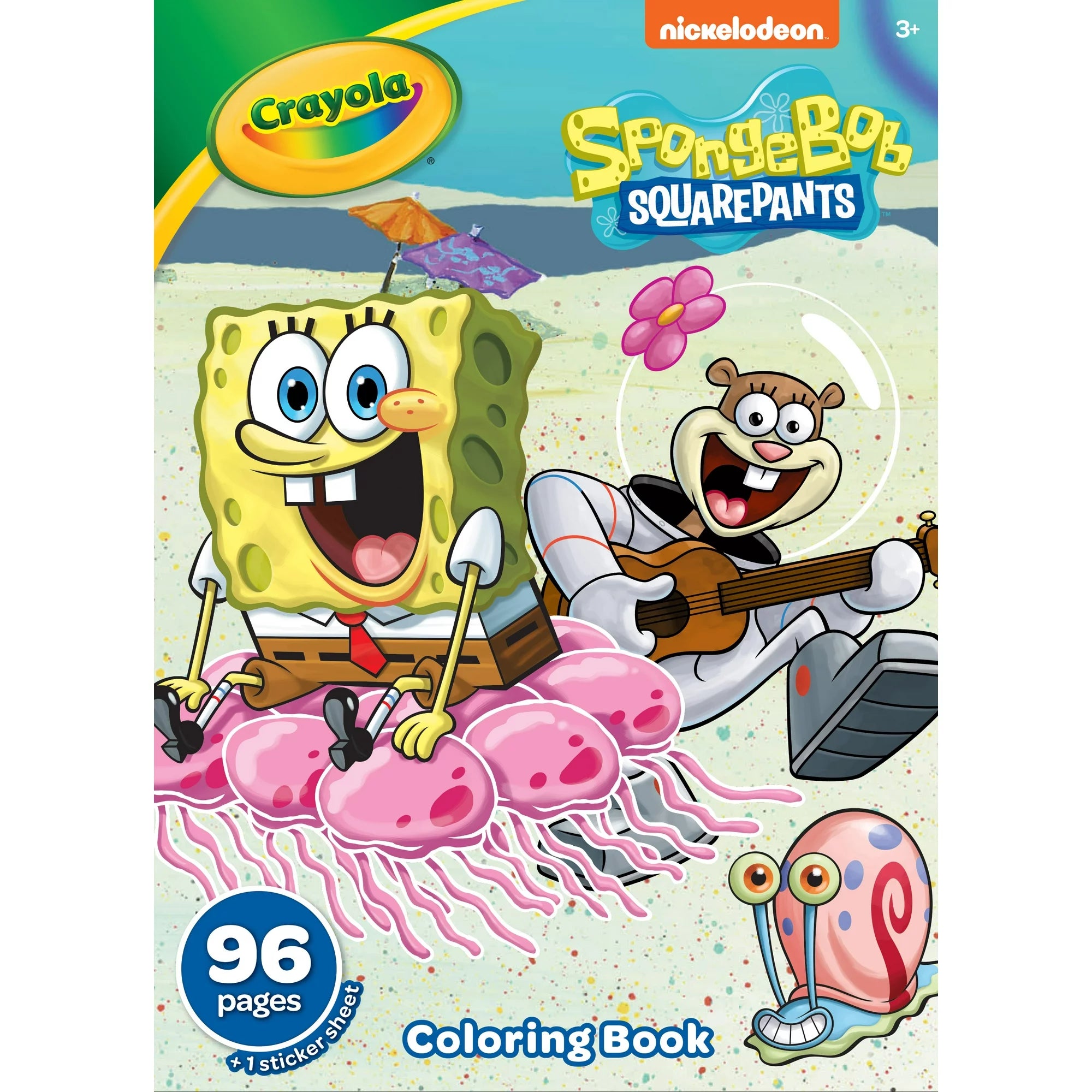 Crayola SpongeBob Coloring Book with Stickers