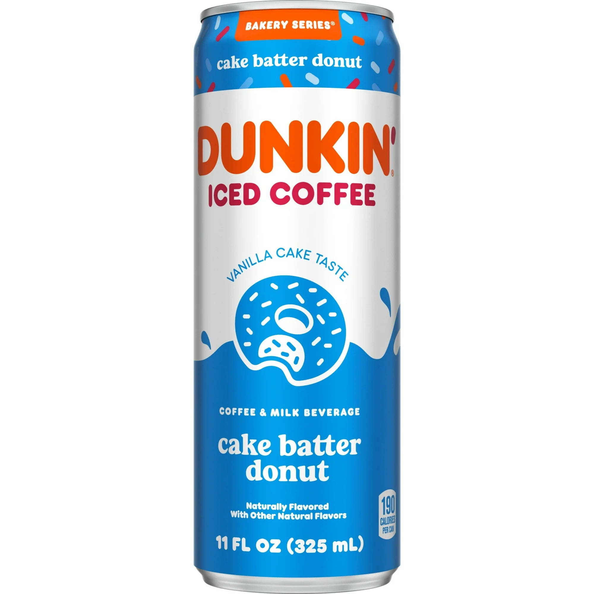 Dunkin' Cake Batter Donut Iced Coffee