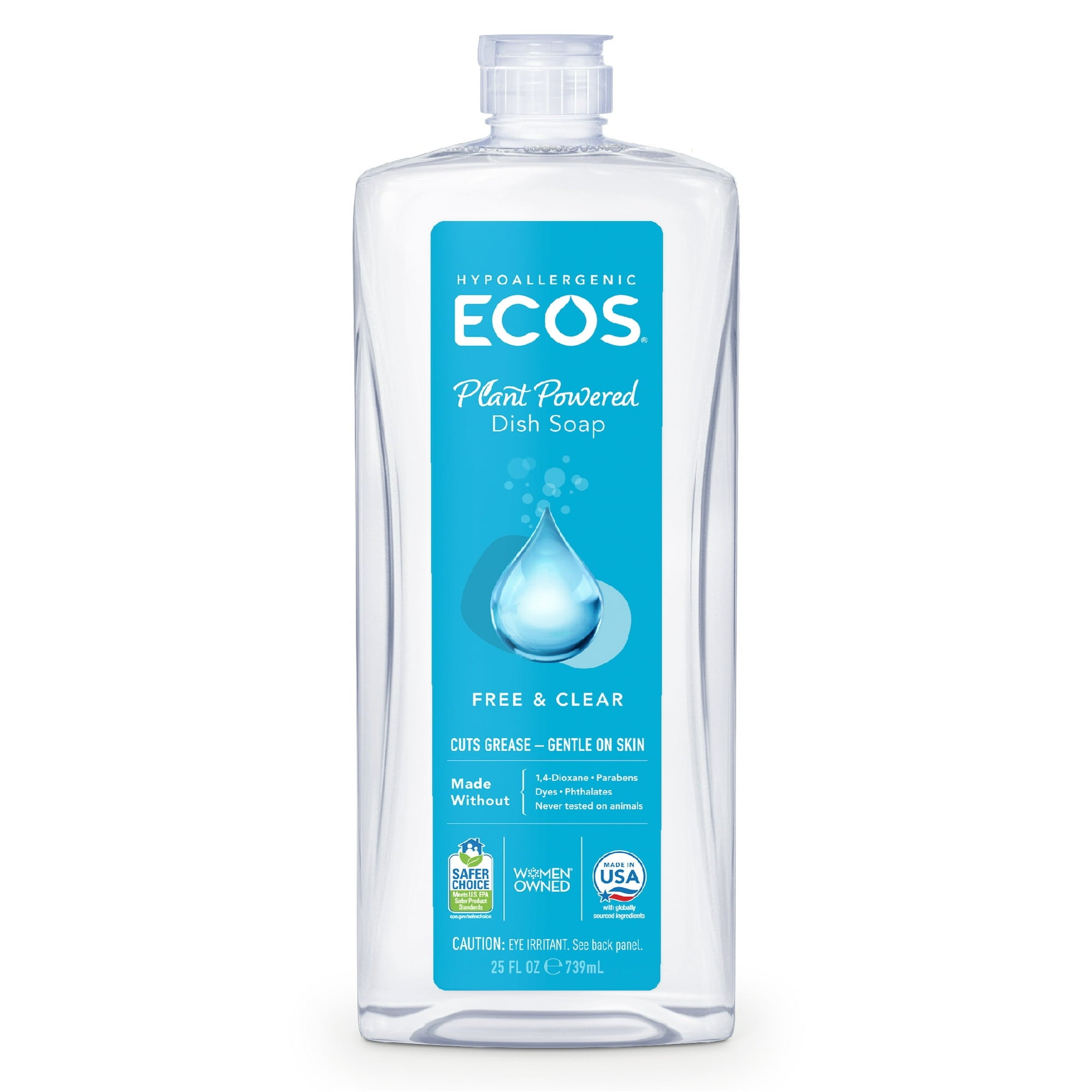 ECOS Hypoallergenic Liquid Dish Soap 