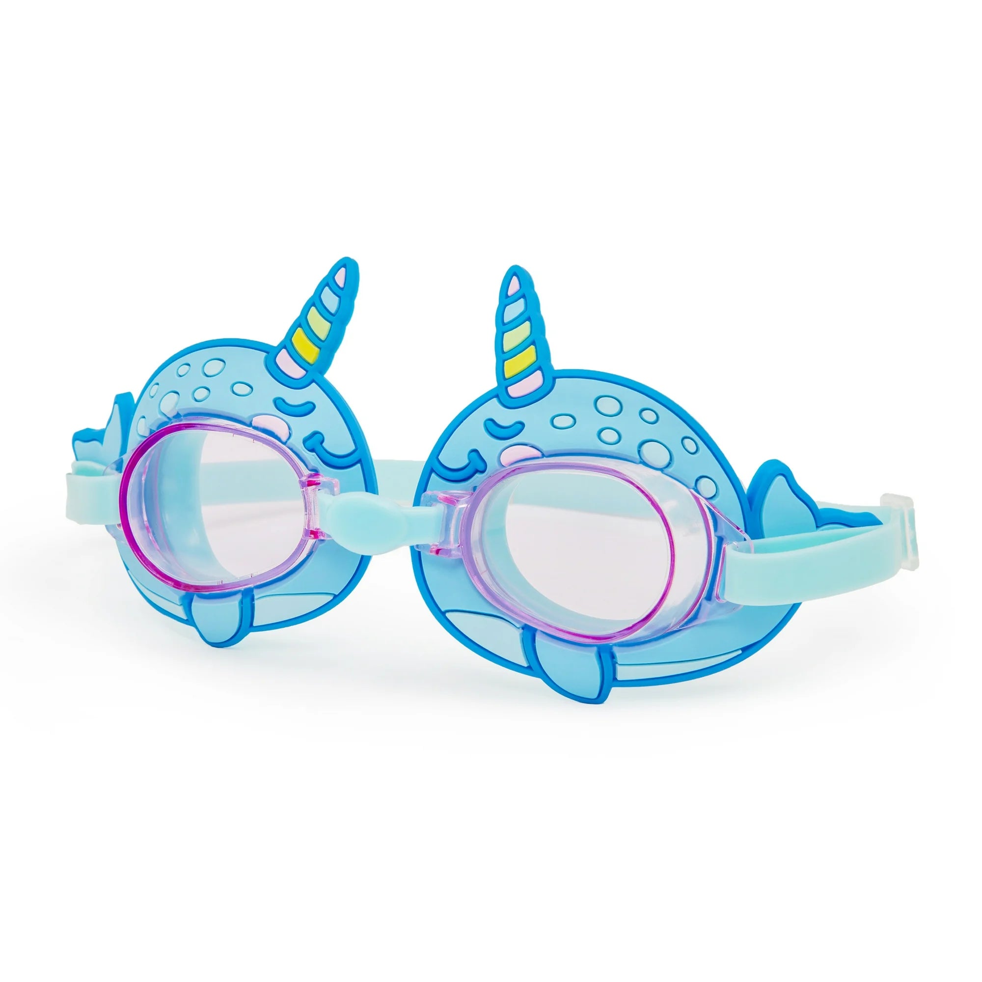 Eye Pop Blue Narwhal Swim Goggle for Children, Unisex