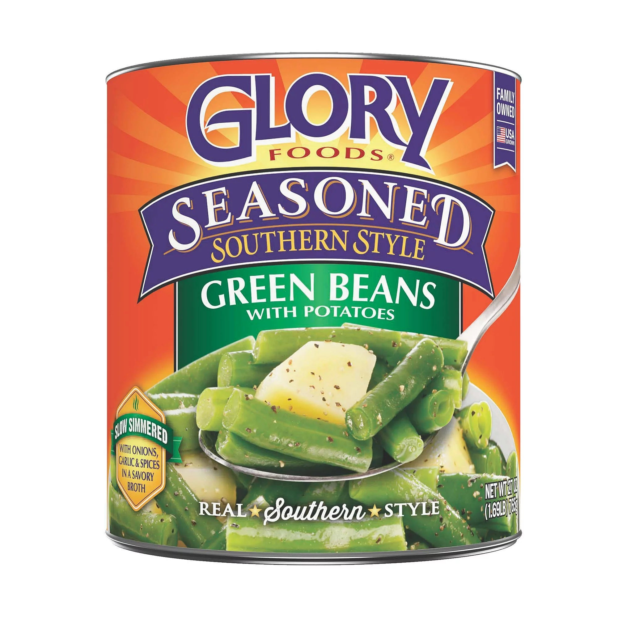 Glory Foods  Seasoned Green Beans with Potatoes