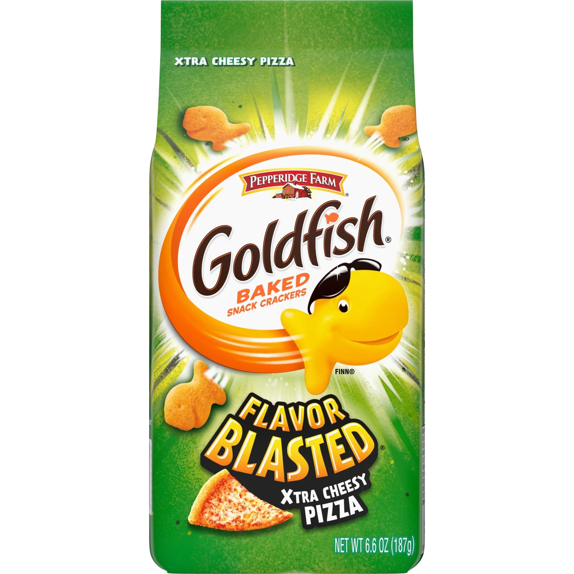 Goldfish Xtra Cheesy Pizza Crackers