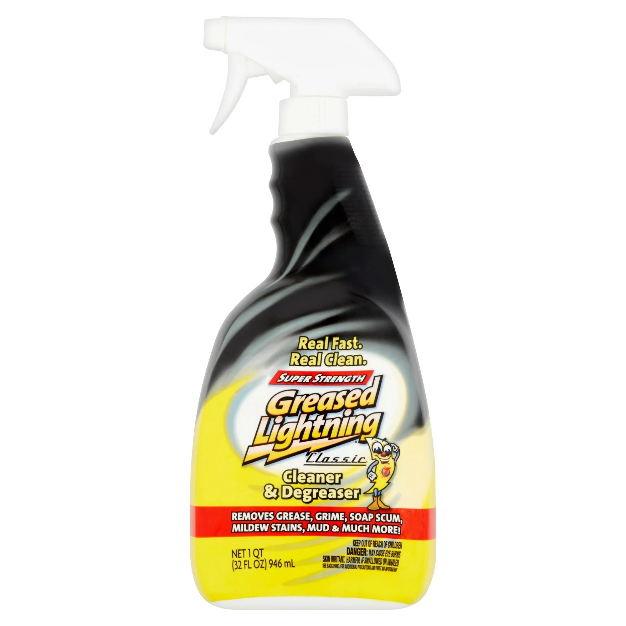 Greased Lightning Super Strength Multi-Purpose Cleaner & Degreaser, 32 fl oz