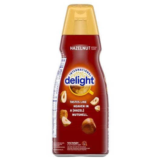 International Delight Hazelnut Coffee Creamer, 32 fl oz Bottle