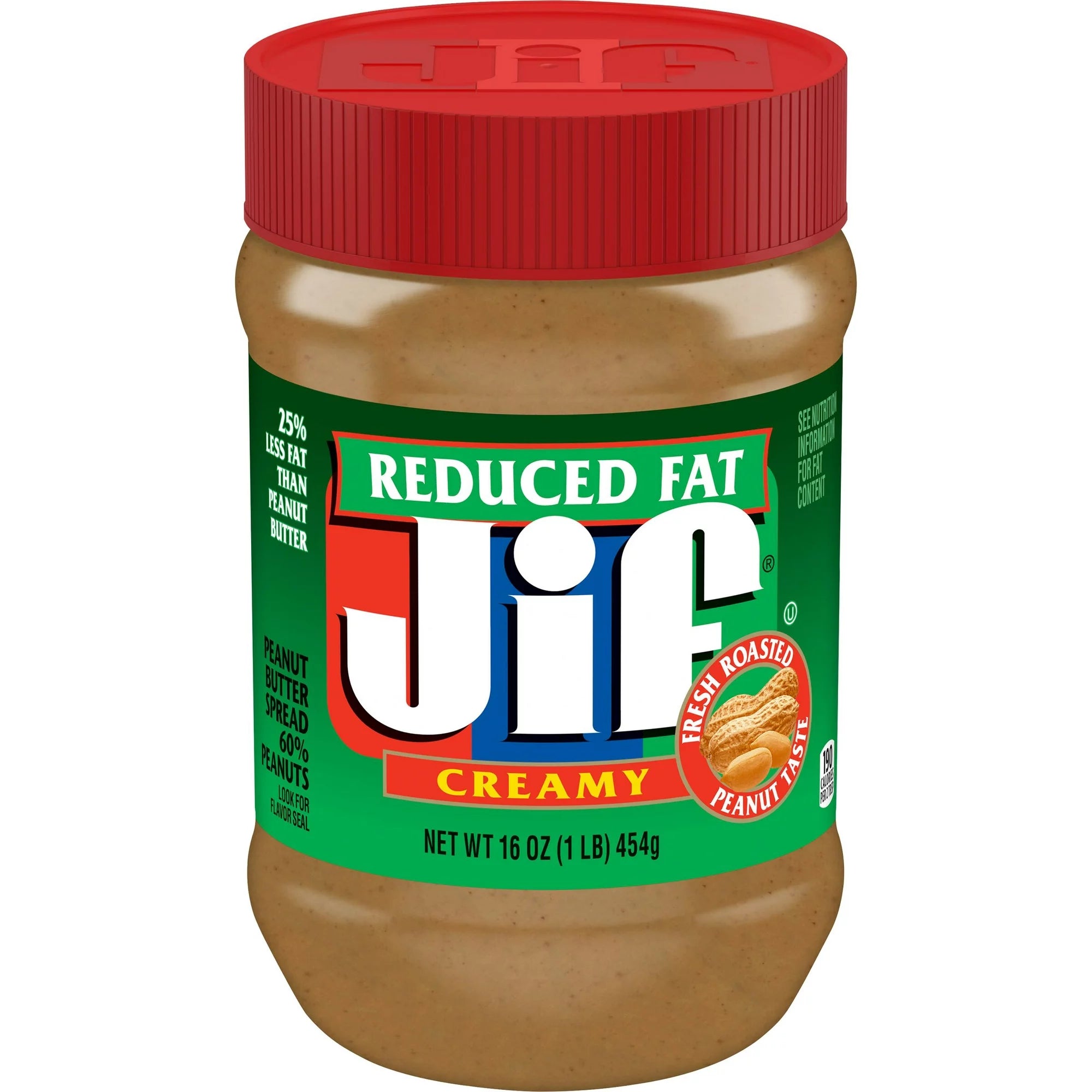 Jif Reduced Fat Creamy Peanut Butter 