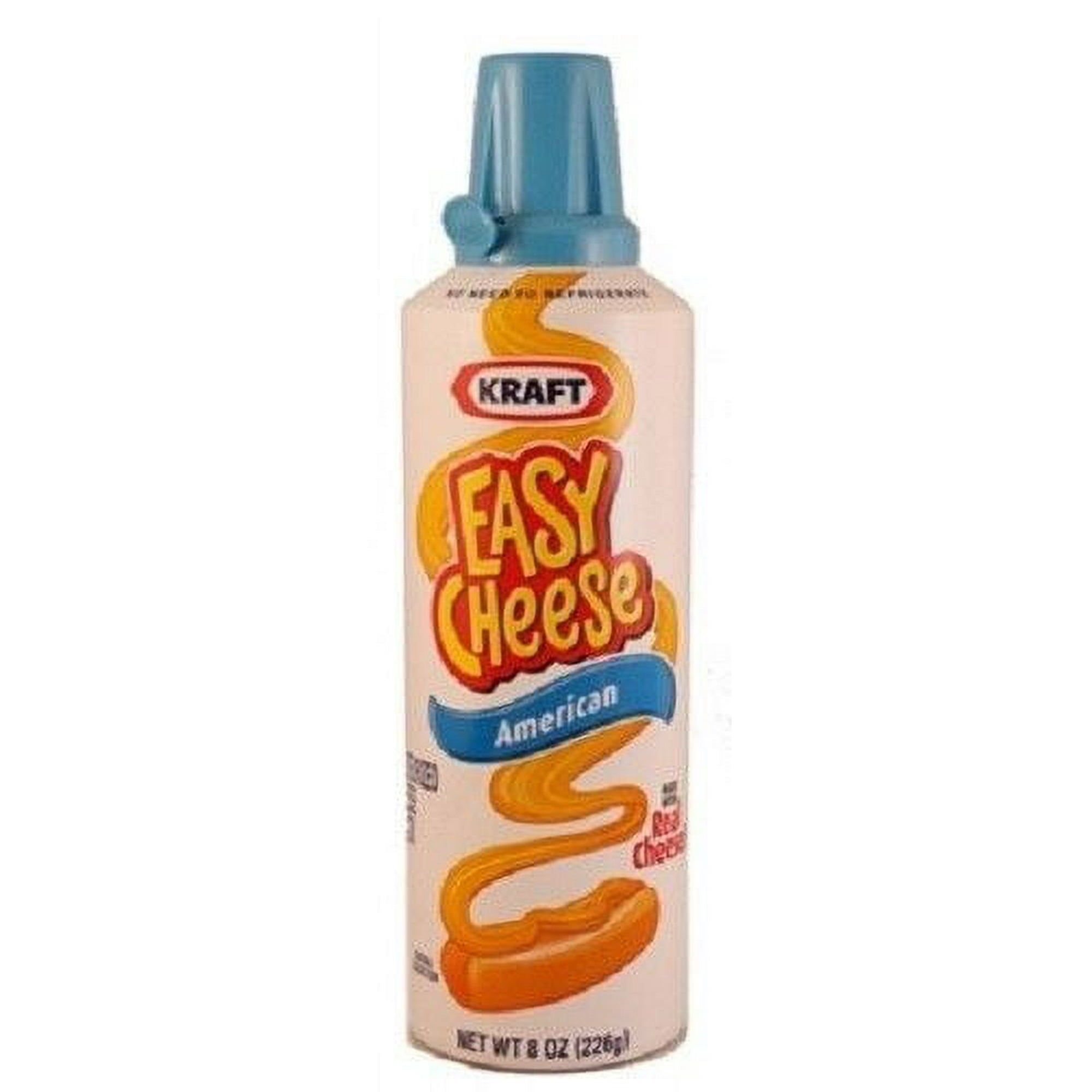 Easy Cheese American Cheese Snack, 8 oz